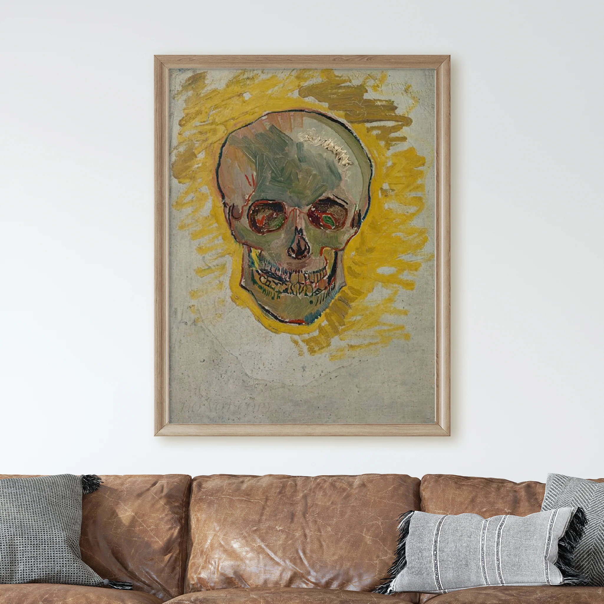 Skull (1887) by Van Gogh - Image 2