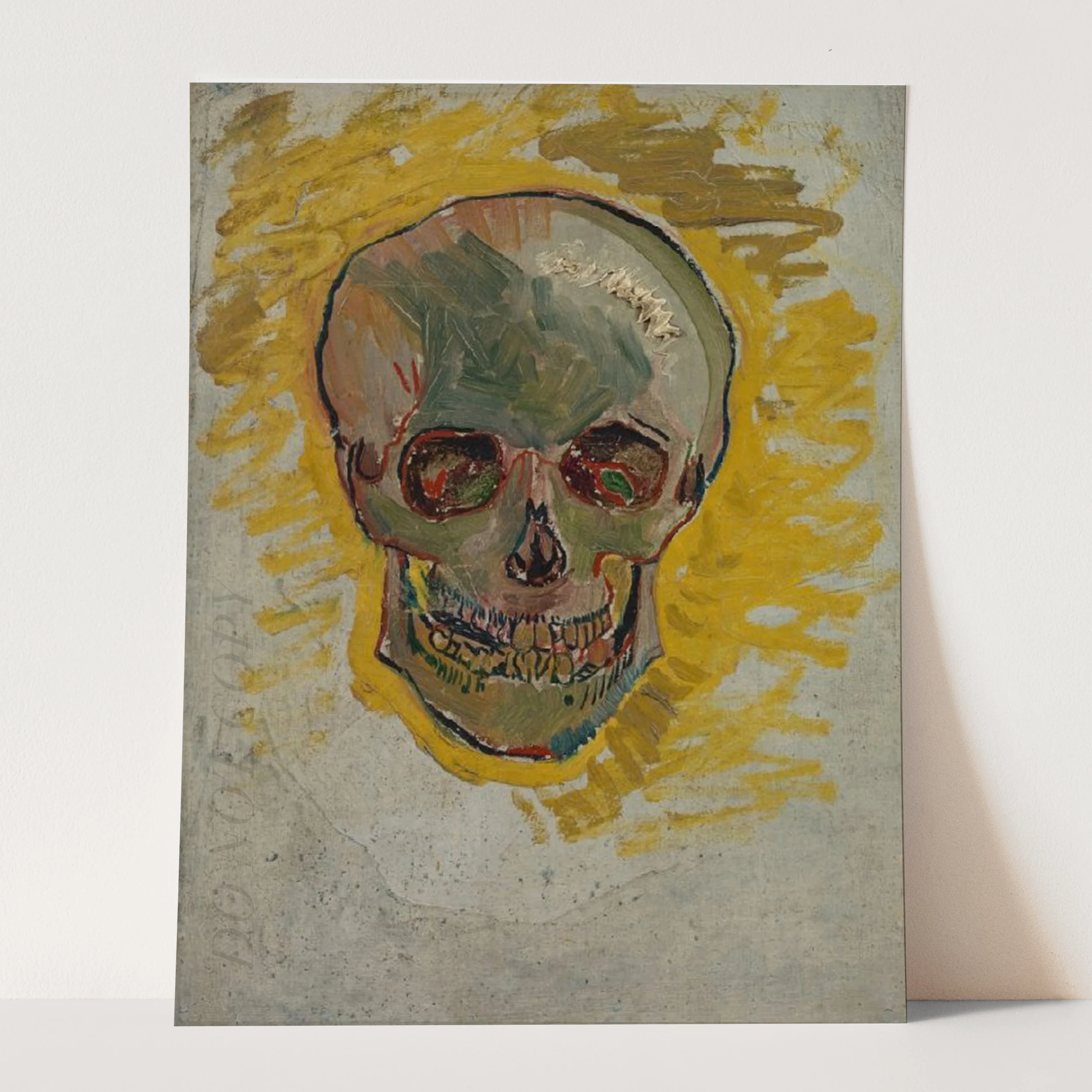 Skull (1887) by Van Gogh - Image 3