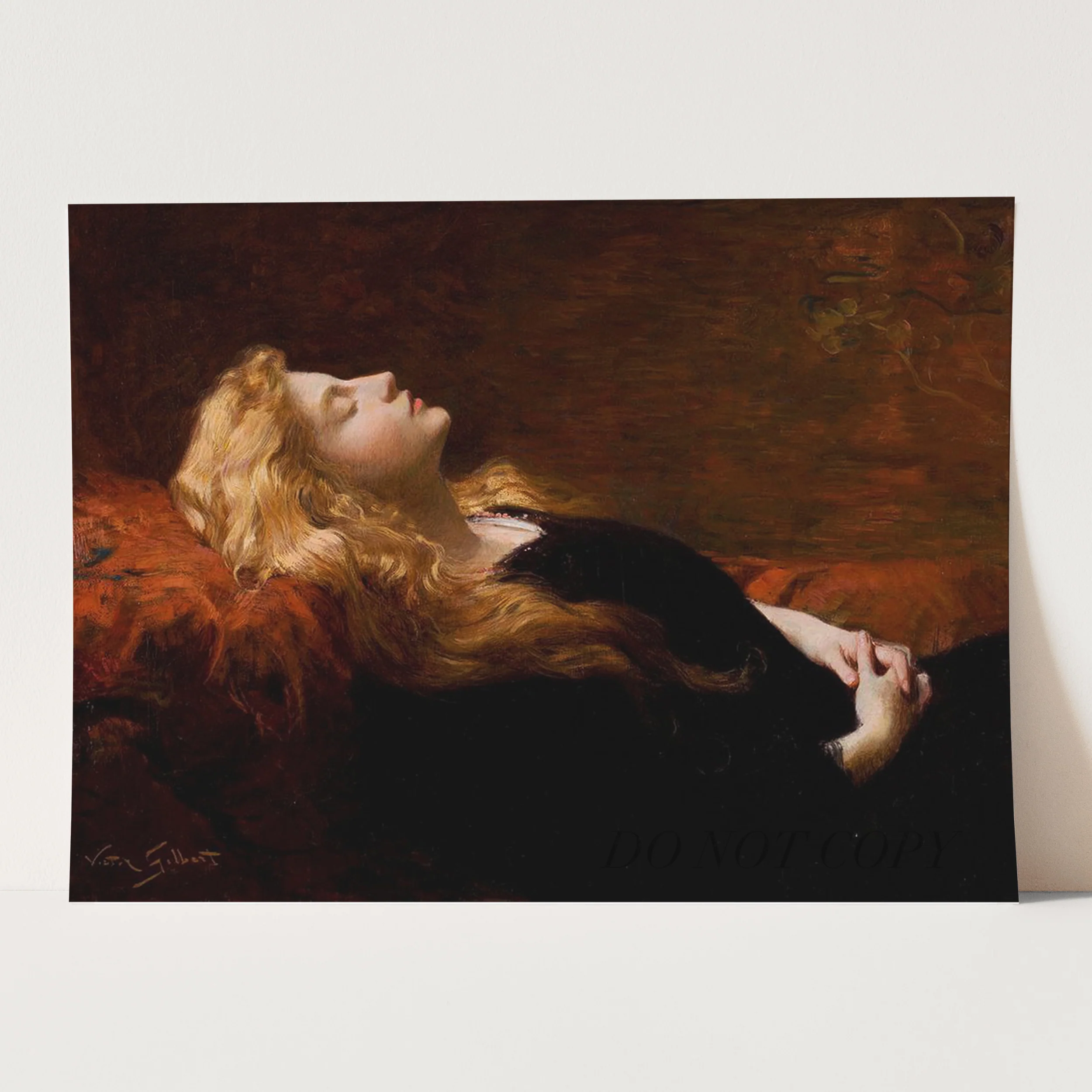 Sleeping Beauty (1899) by Victor Gabriel Gilbert - Image 3
