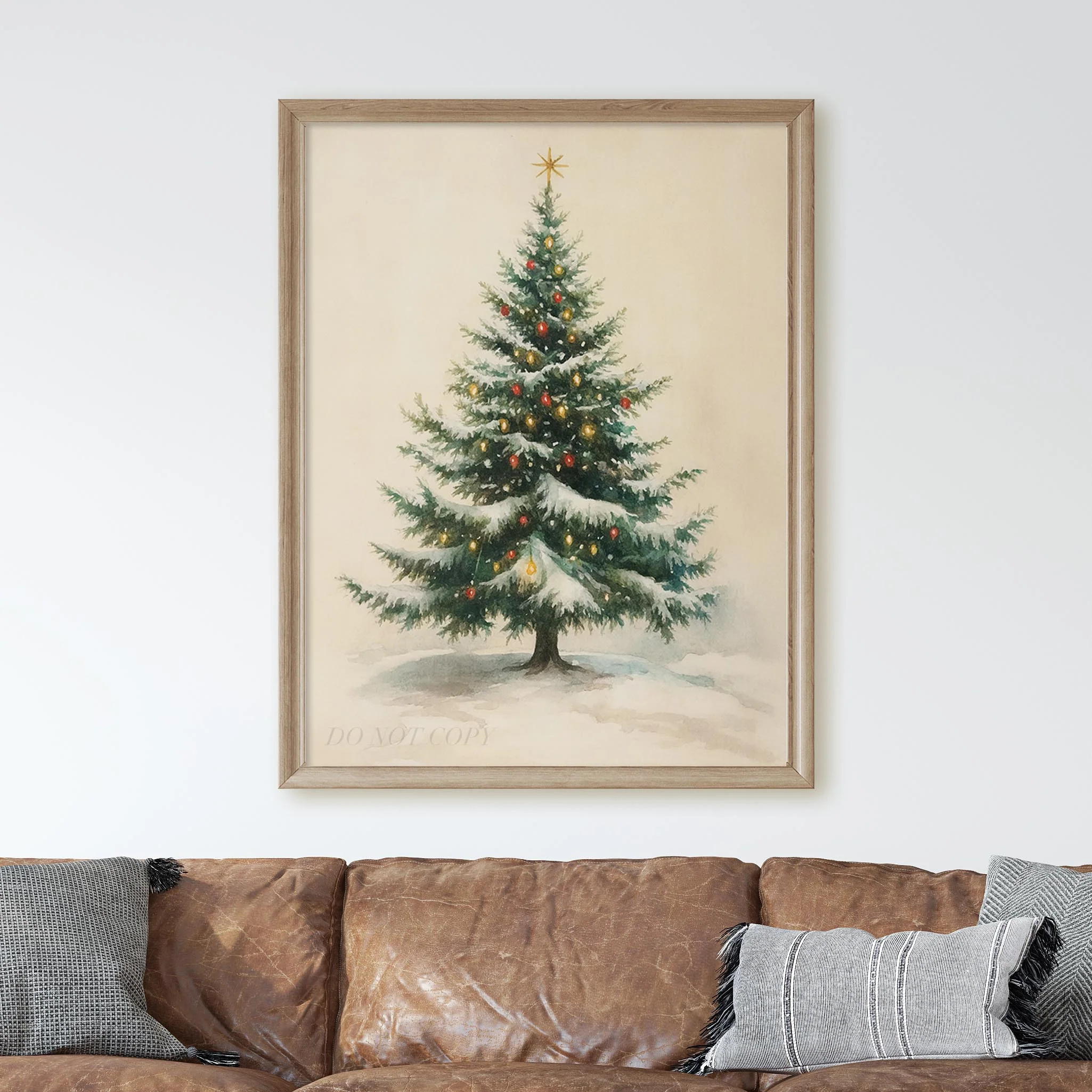Snowy Christmas Tree - Image 2