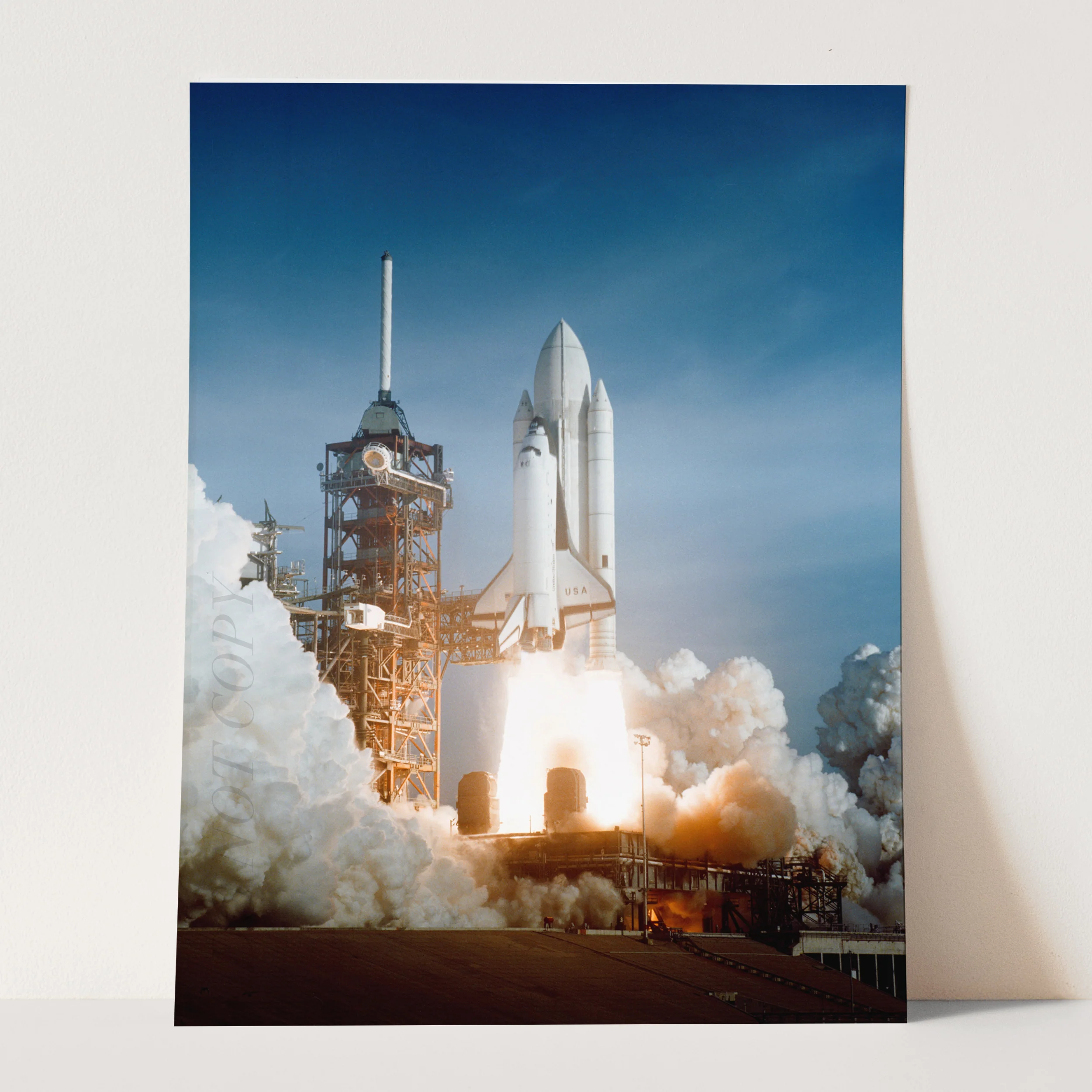 Space Shuttle Columbia Lifts Off 1981 - Image 3
