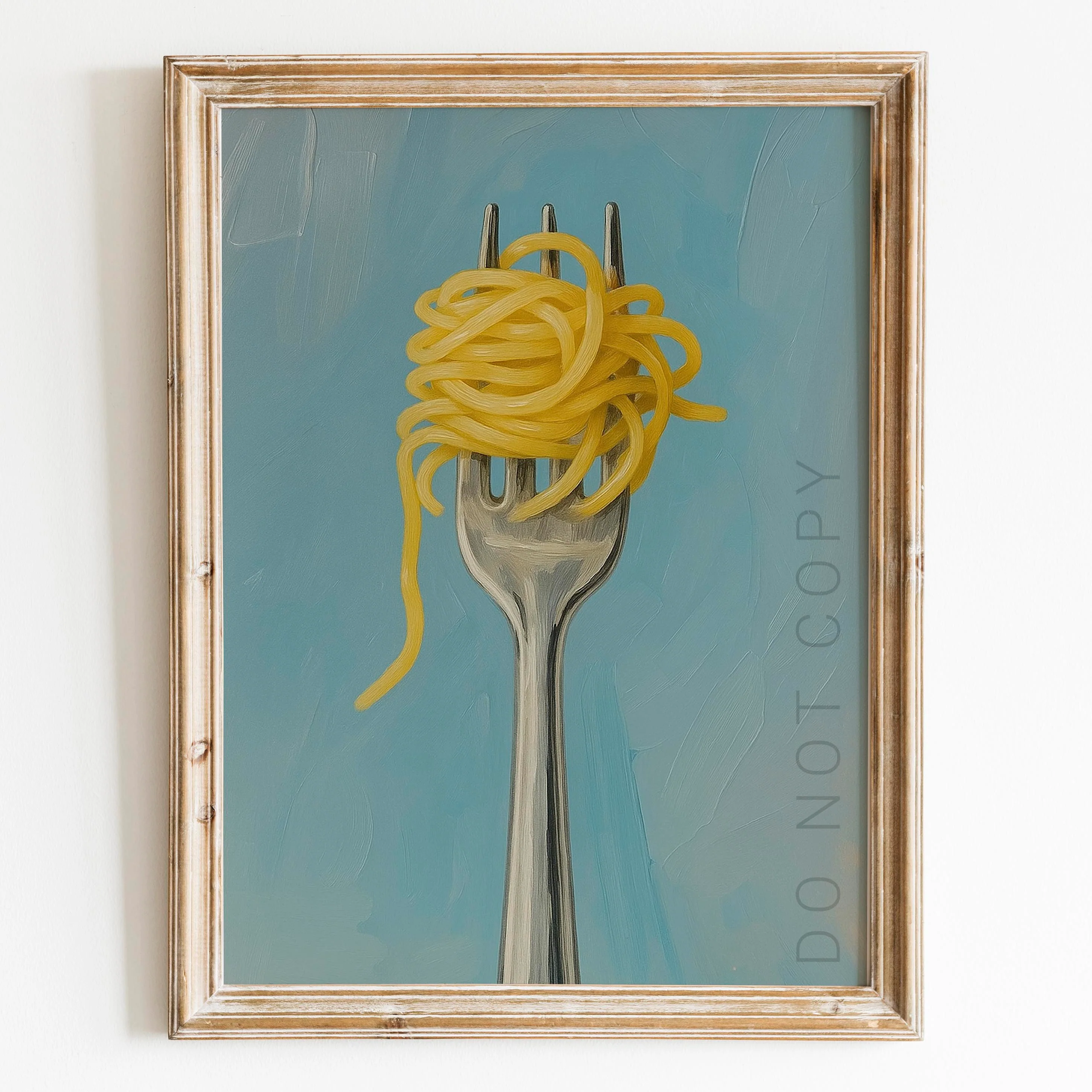 Spaghetti Pasta Twirled On A Fork