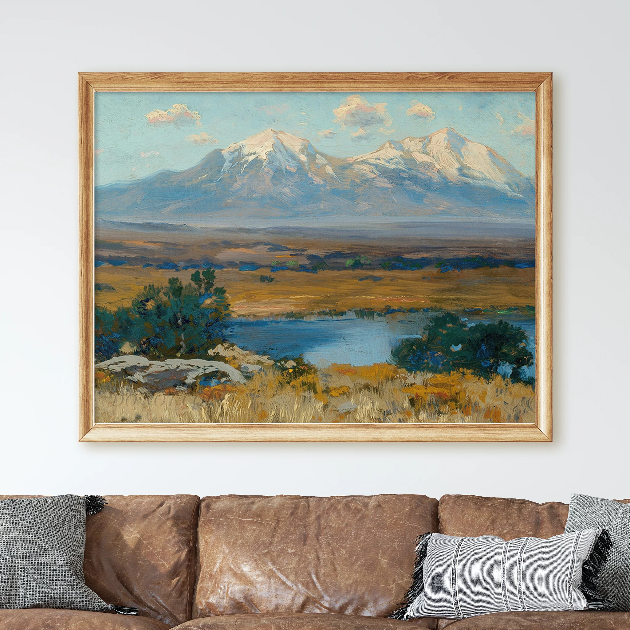 Spanish Peaks, Colorado, 1911 by Charles Partridge Adams - Image 2