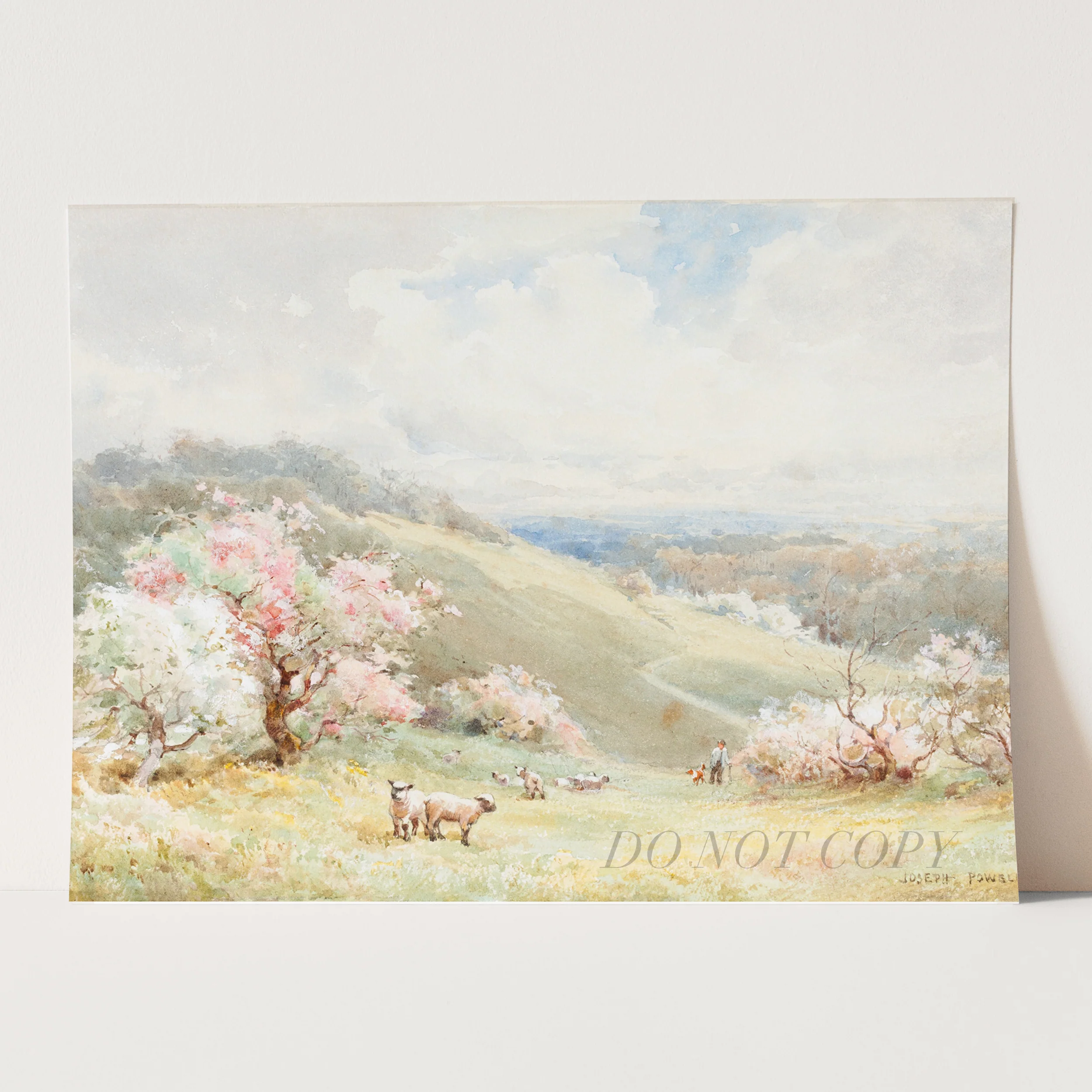 Spring by Joseph Rubens Powell (1835–1871) - Image 3