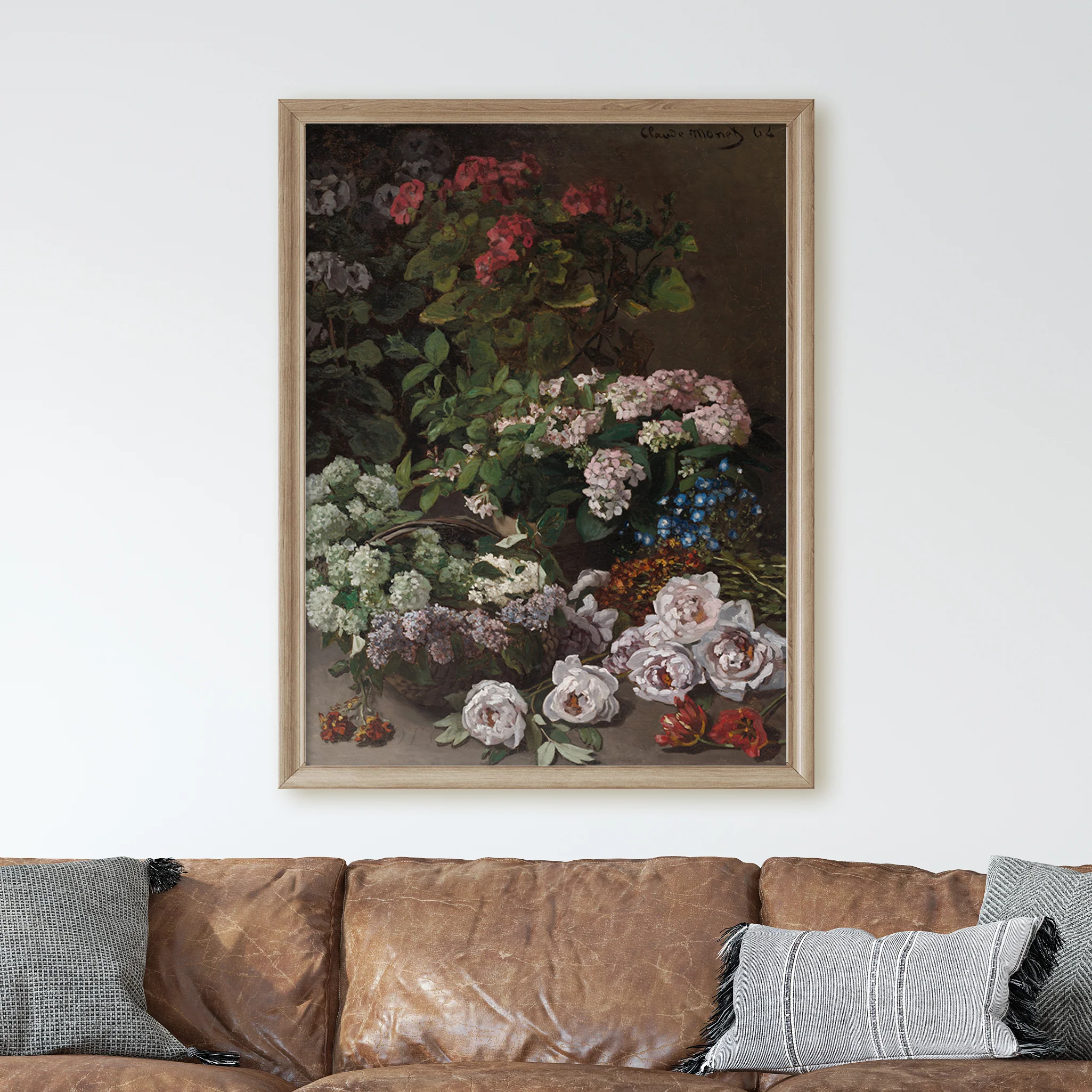 Spring Flowers (1864) by Claude Monet - Image 2