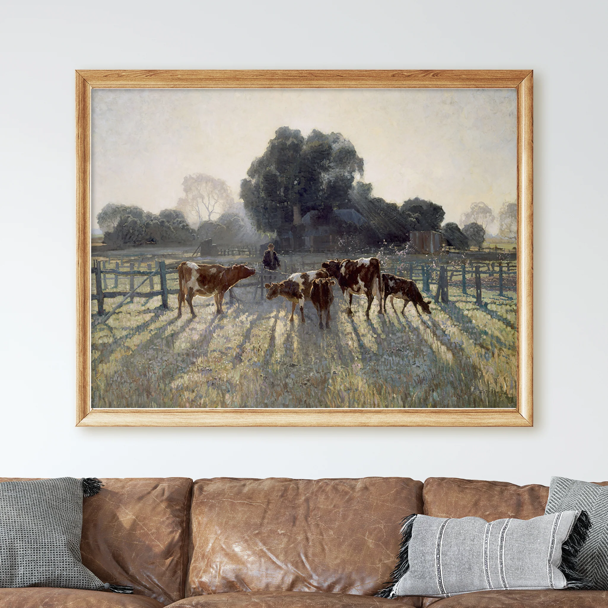 Spring Frost by Elioth Gruner - Image 2