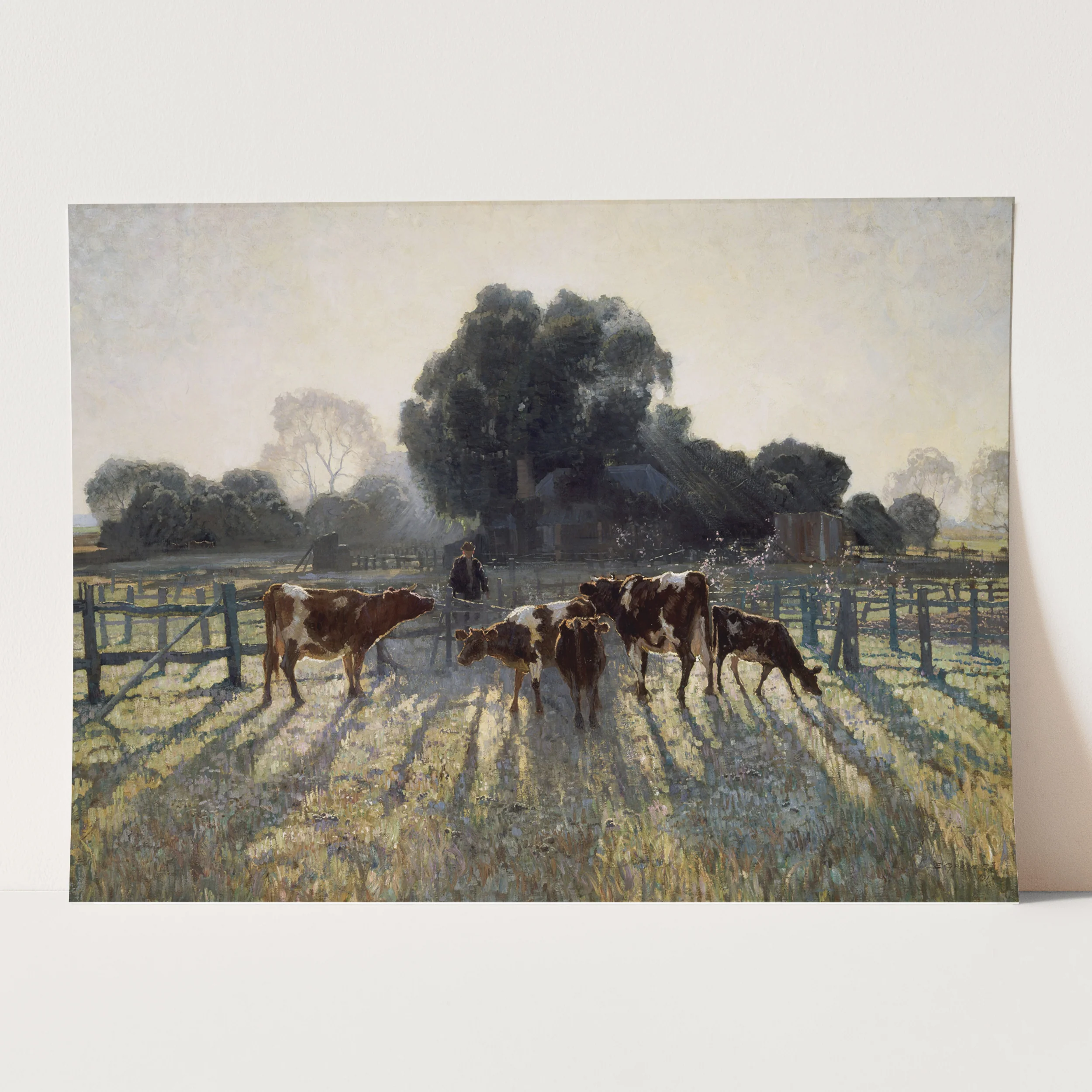 Spring Frost by Elioth Gruner - Image 3