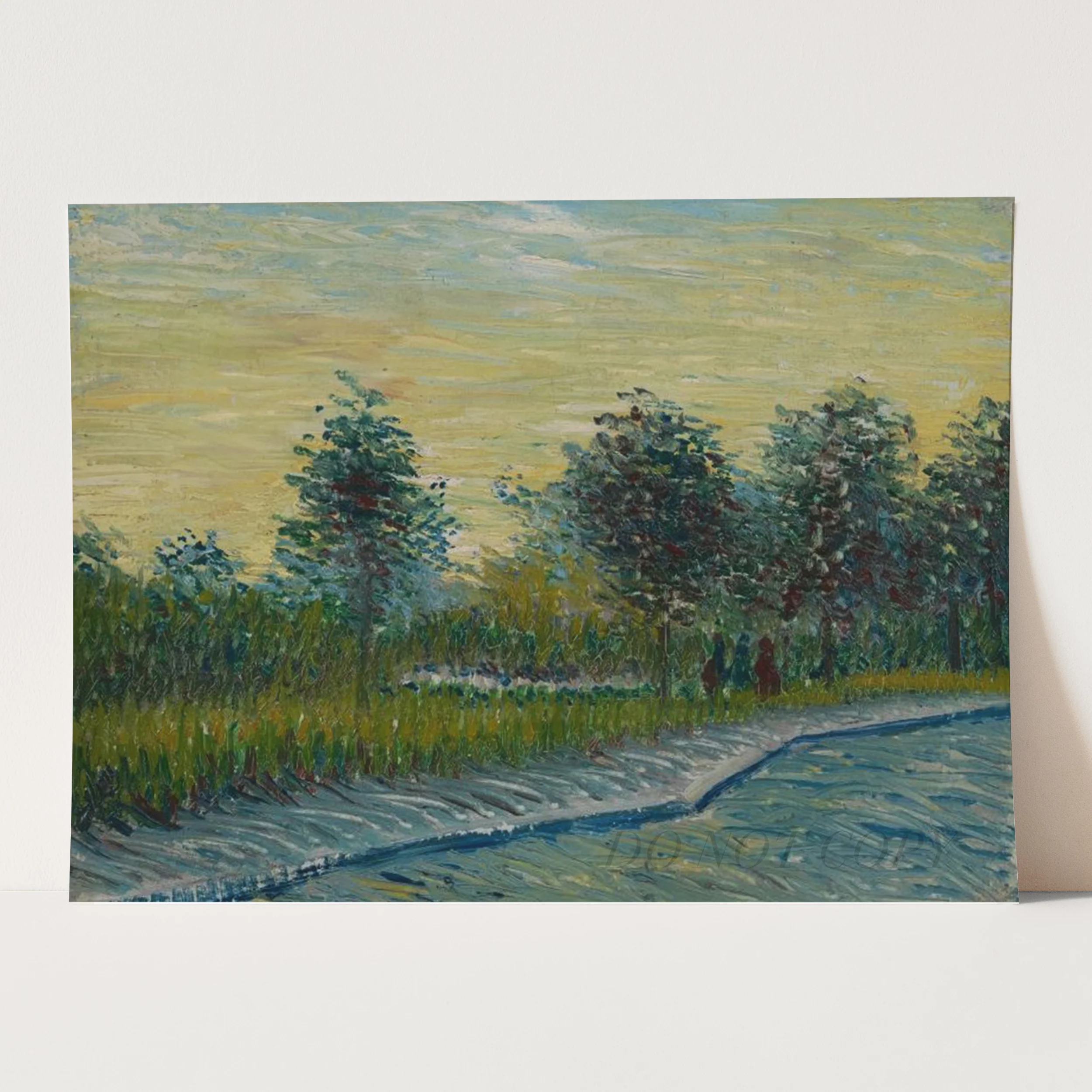 Square Saint-Pierre at Sunset (1887) by Van Gogh - Image 3