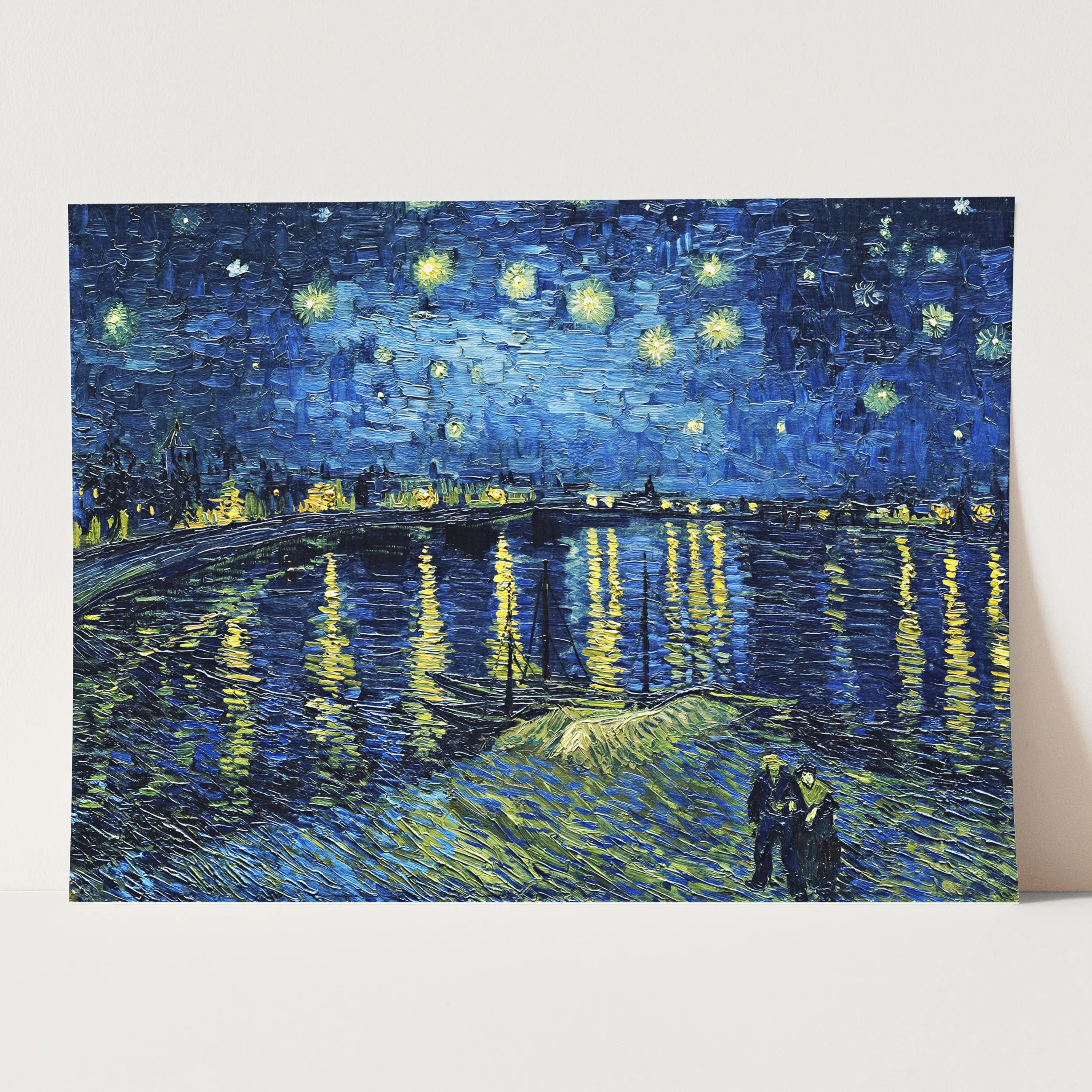 Starry Night Over the Rhône by Van Gogh - Image 3