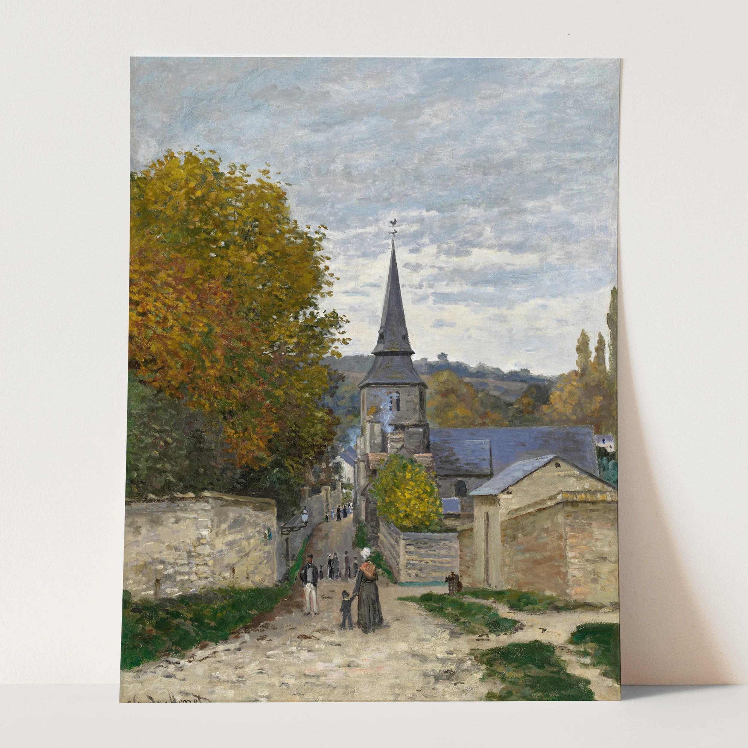 Street in Sainte-Adresse (1867) by Claude Monet - Image 3