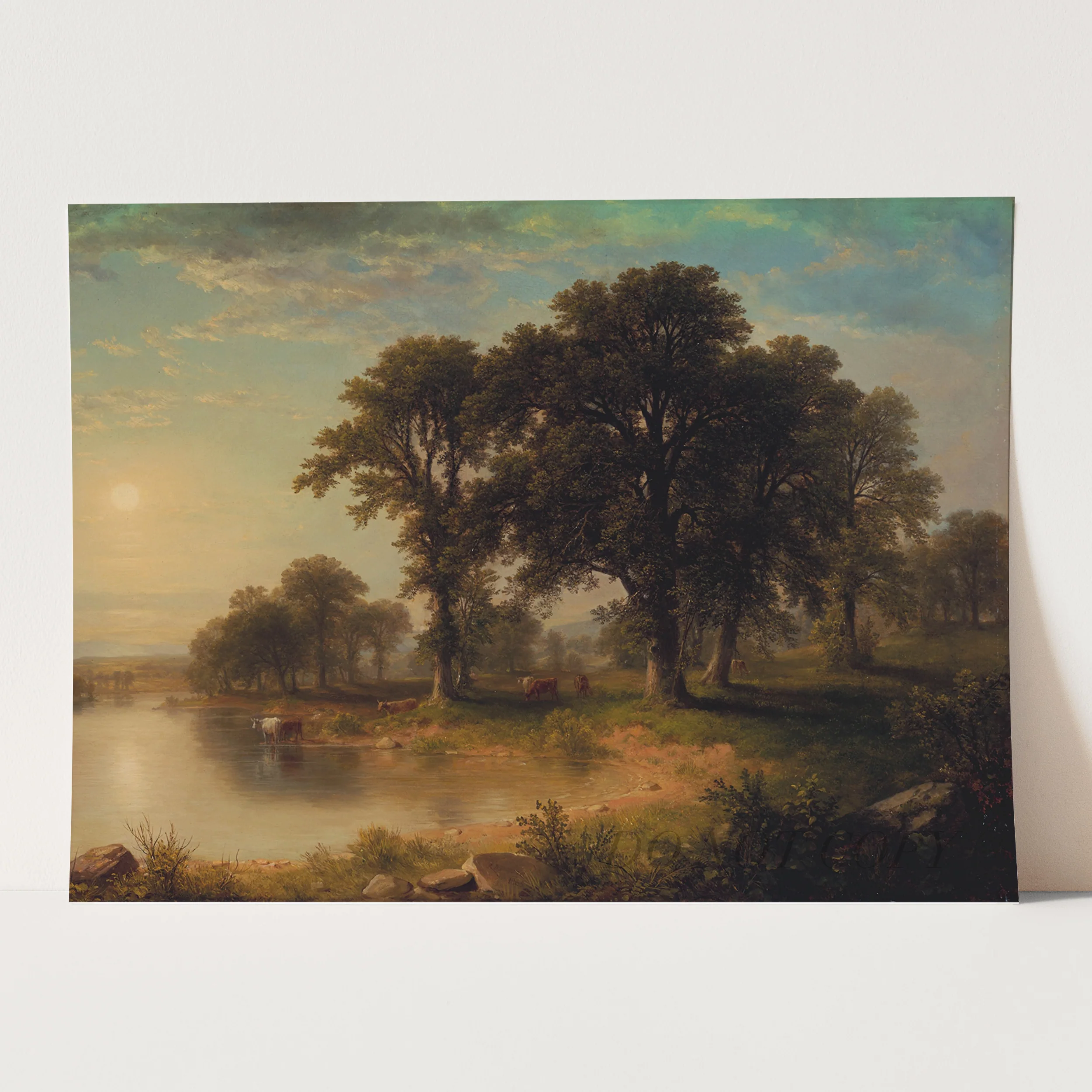Summer Afternoon by Asher Durand - Image 3