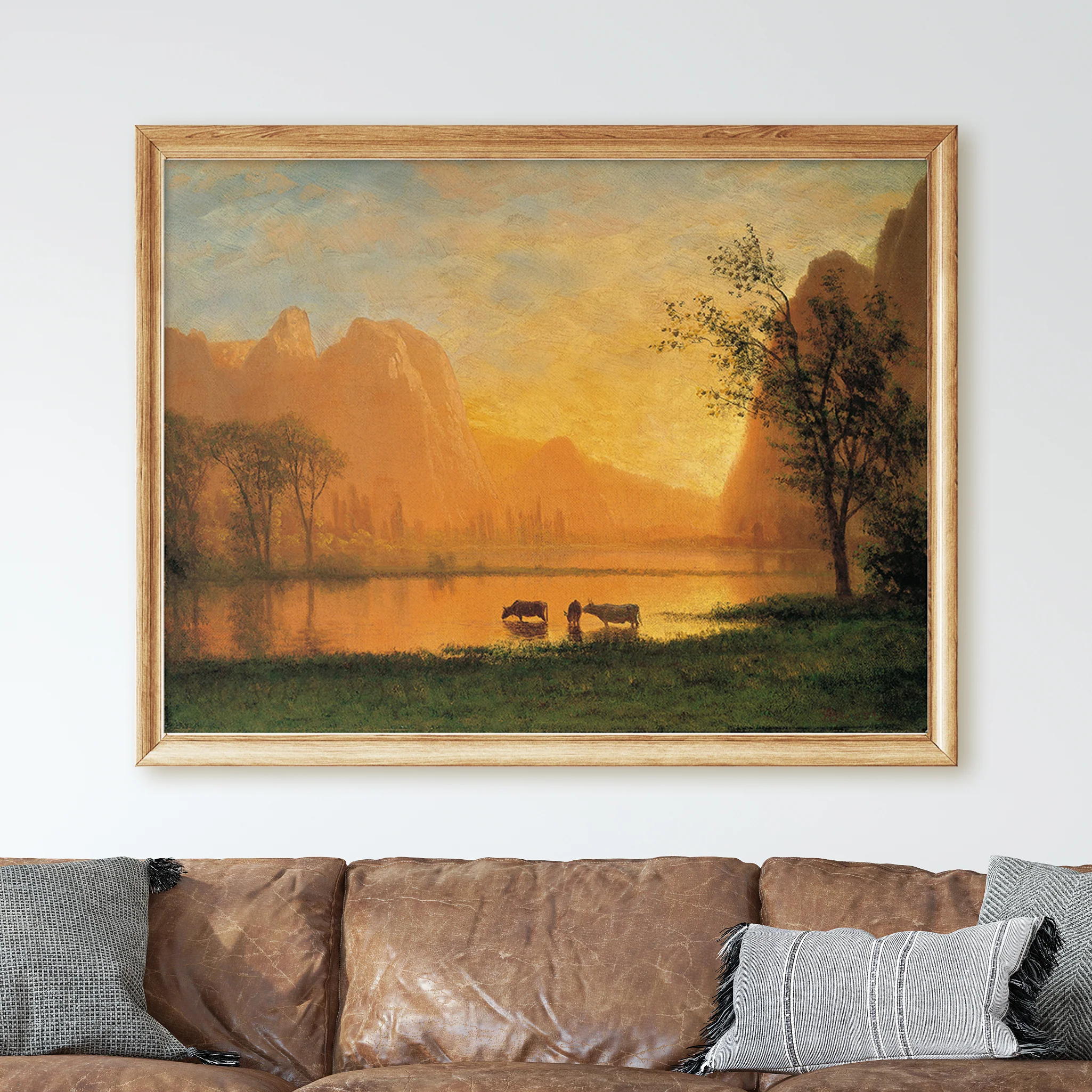 Yosemite Valley at Sundown Landscape - Image 2