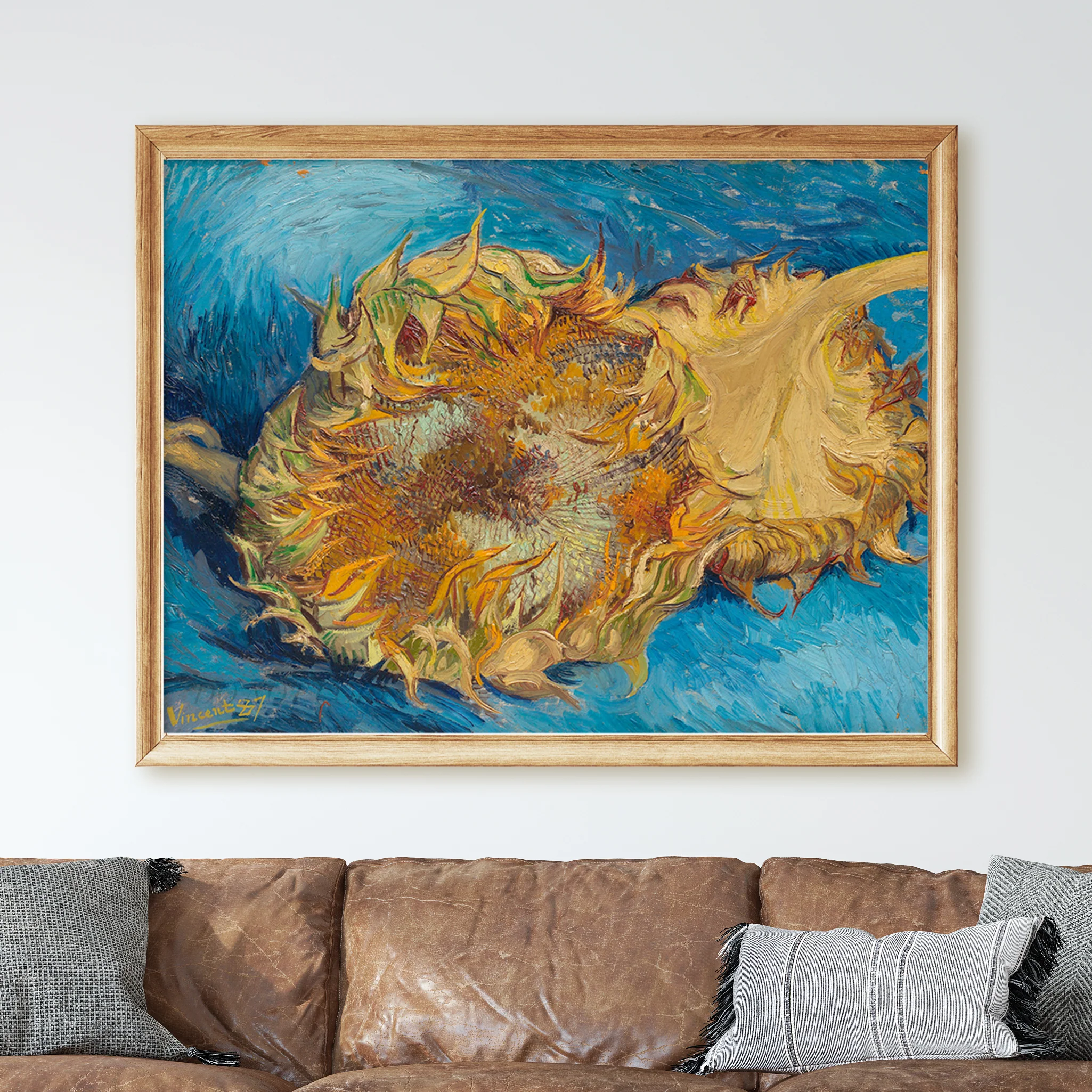 Sunflowers (1887) by Van Gogh - Image 2