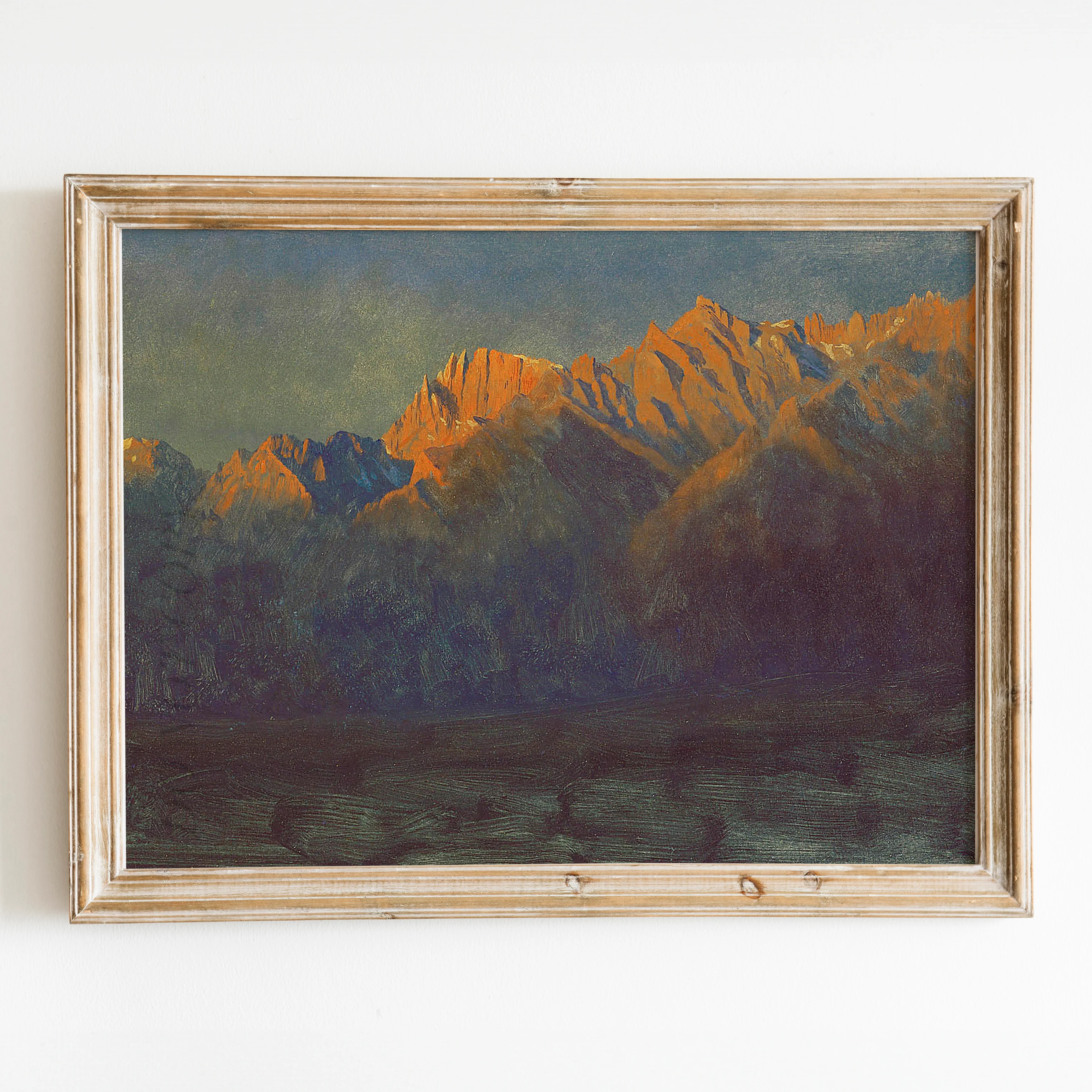 Sunrise in the Sierras (1872) by Albert Bierstadt