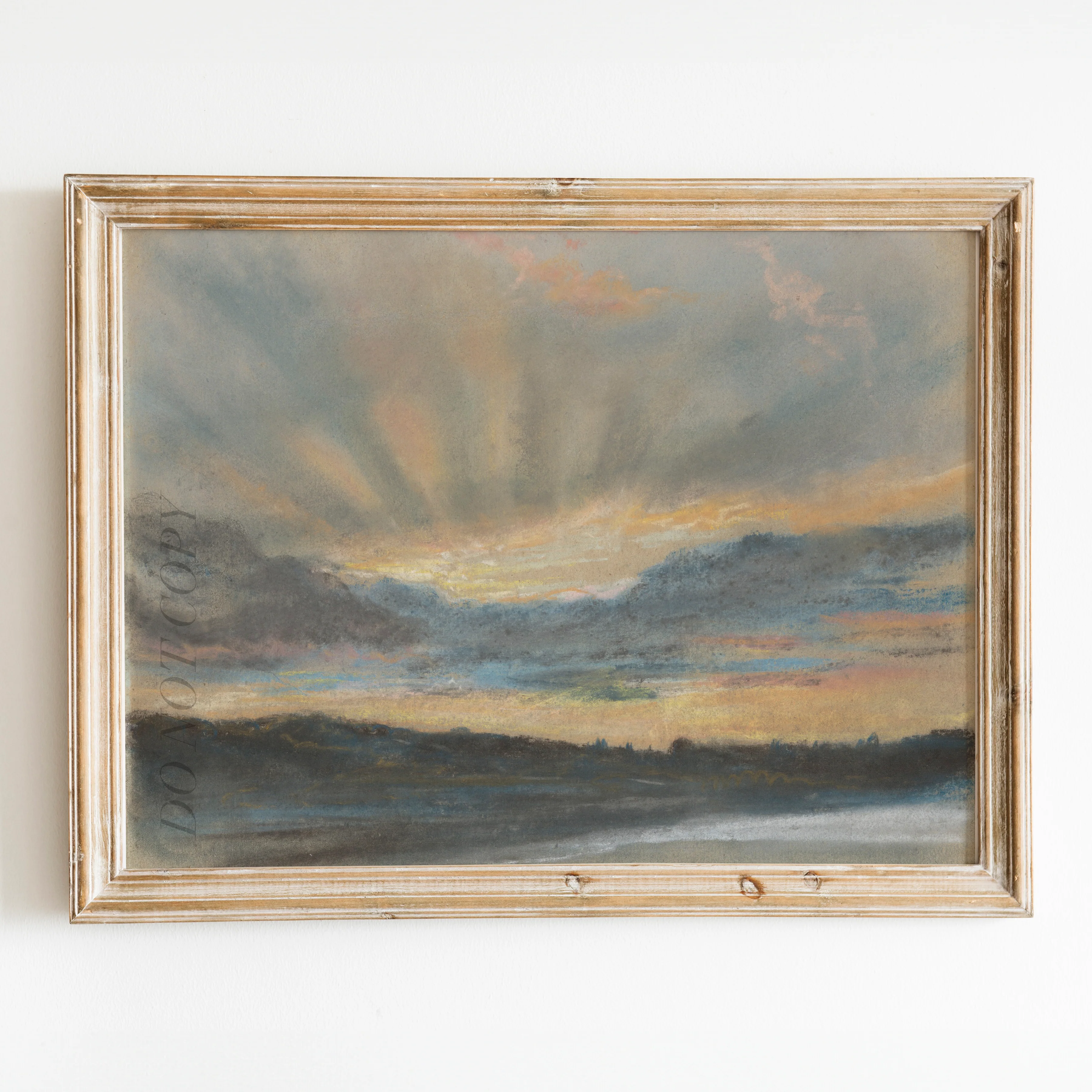 Sunset (1850) by Eugène Delacroix