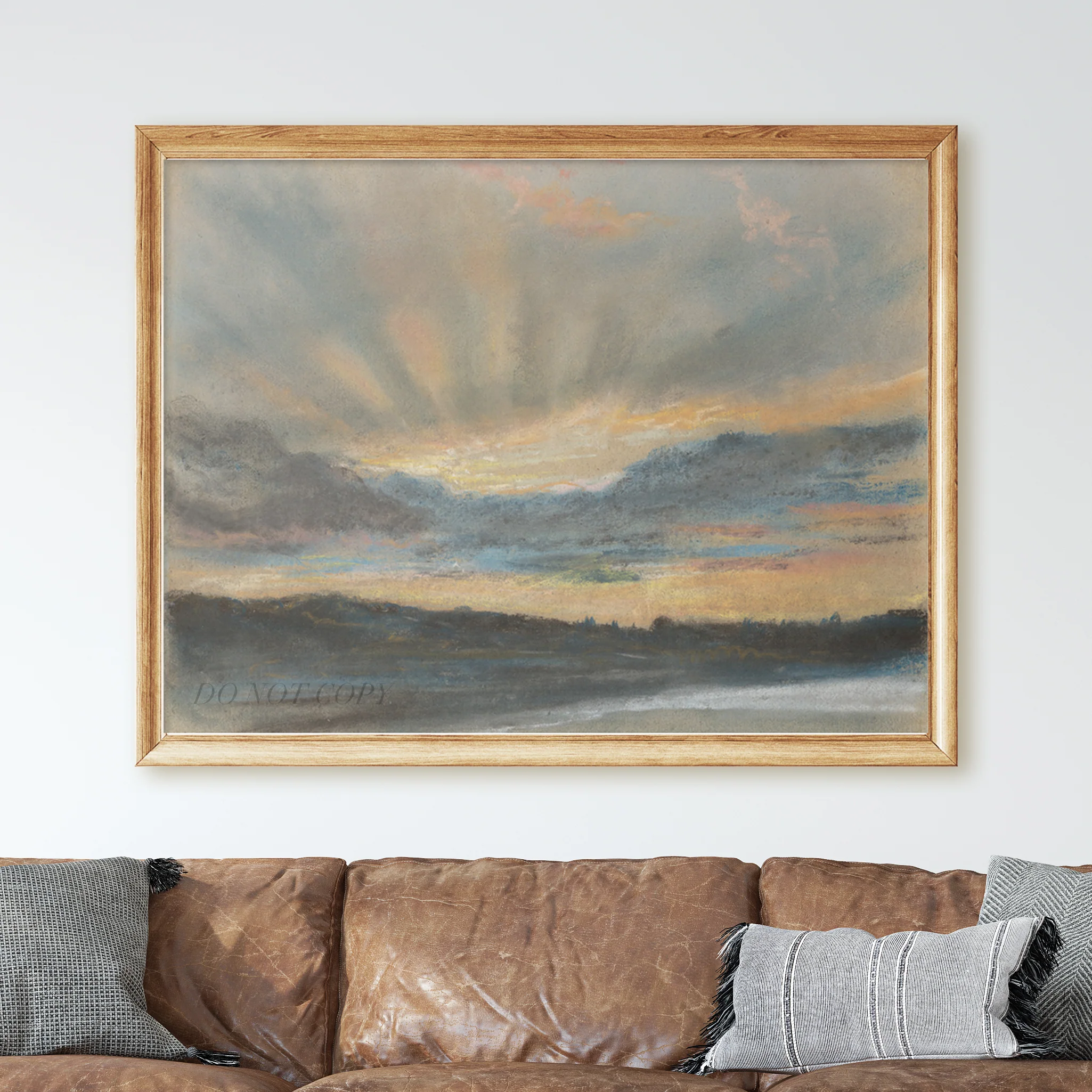 Sunset (1850) by Eugène Delacroix - Image 2
