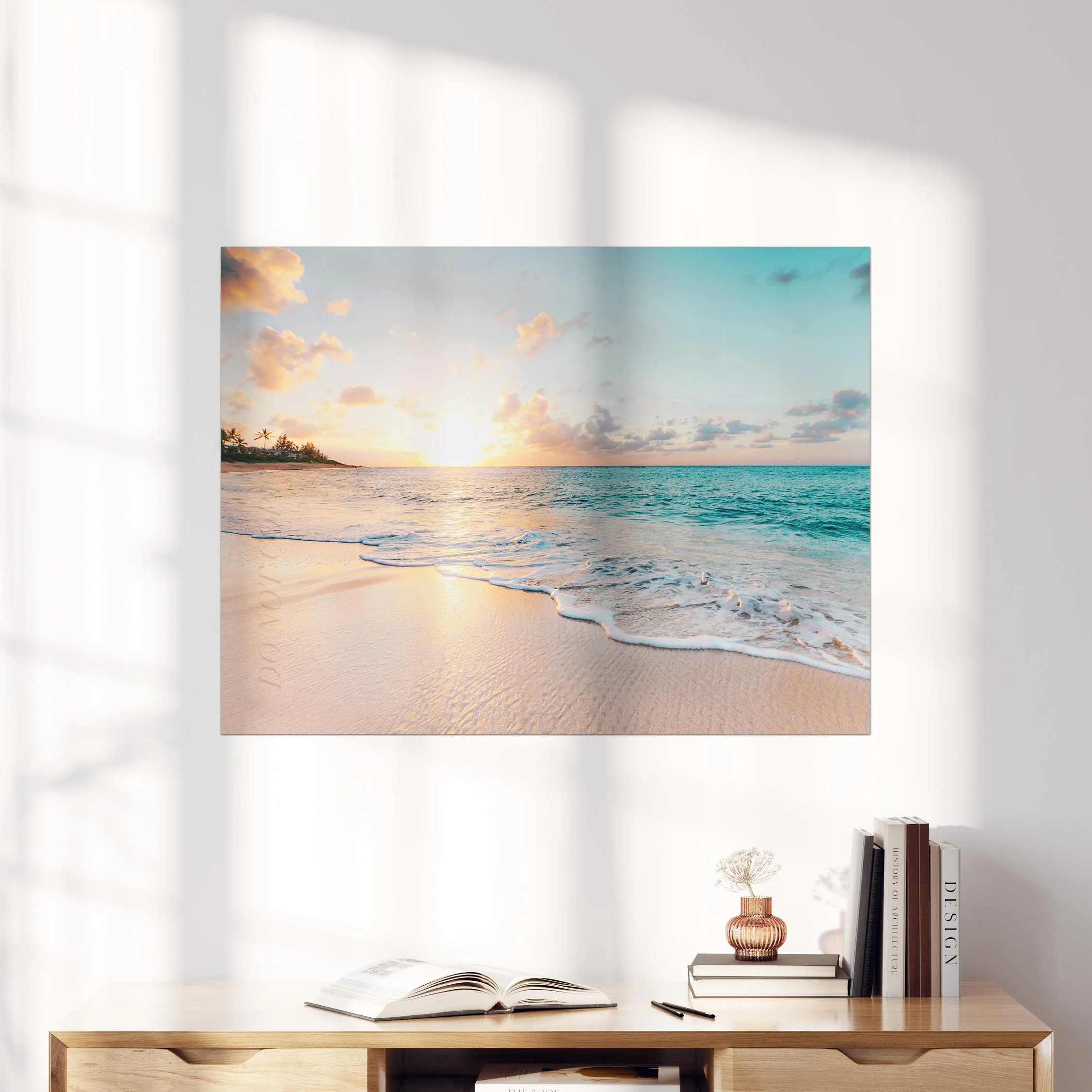 Sunset on North Shore Beach - Image 4