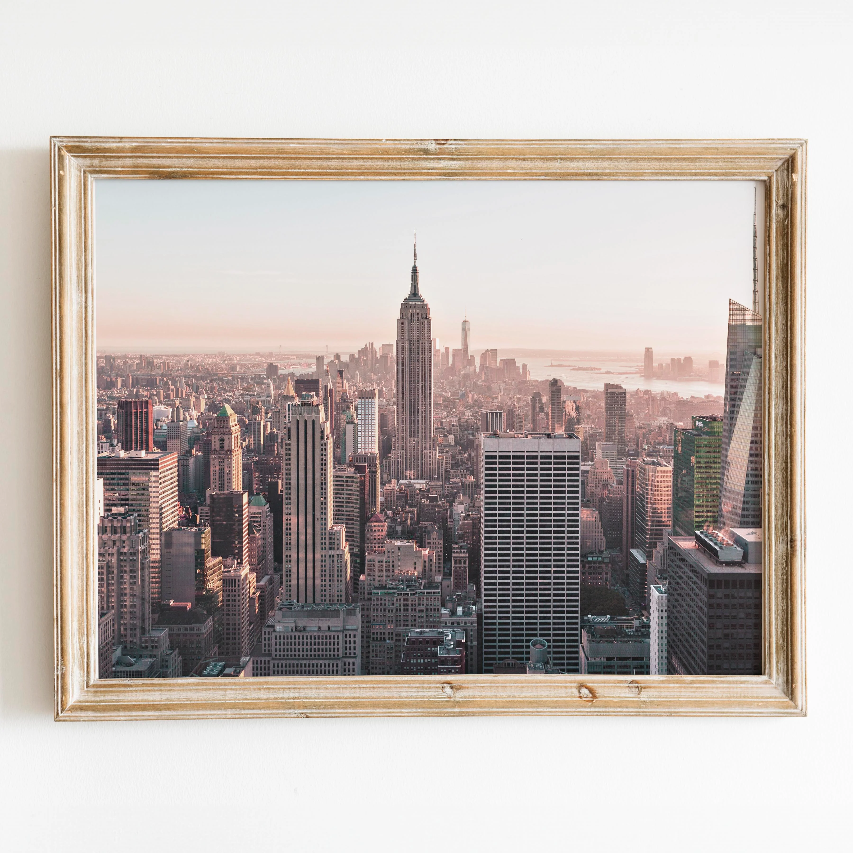 Sunset Over New York City