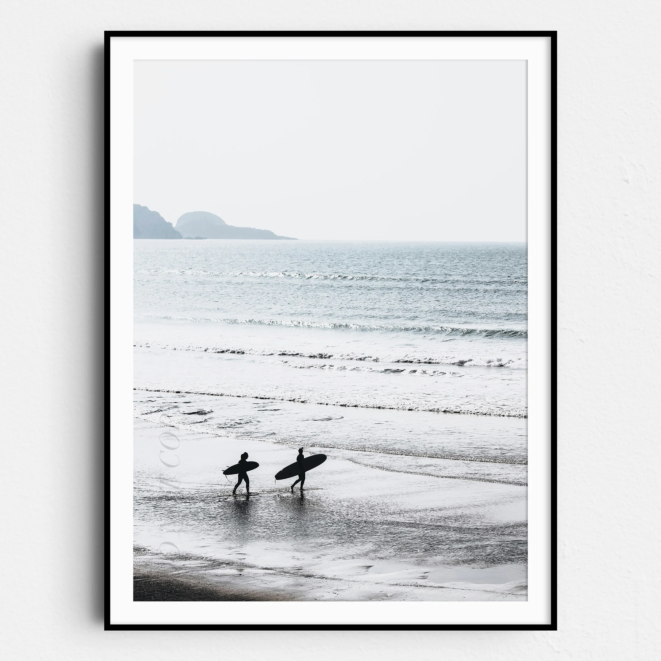 Surfers at the Beach
