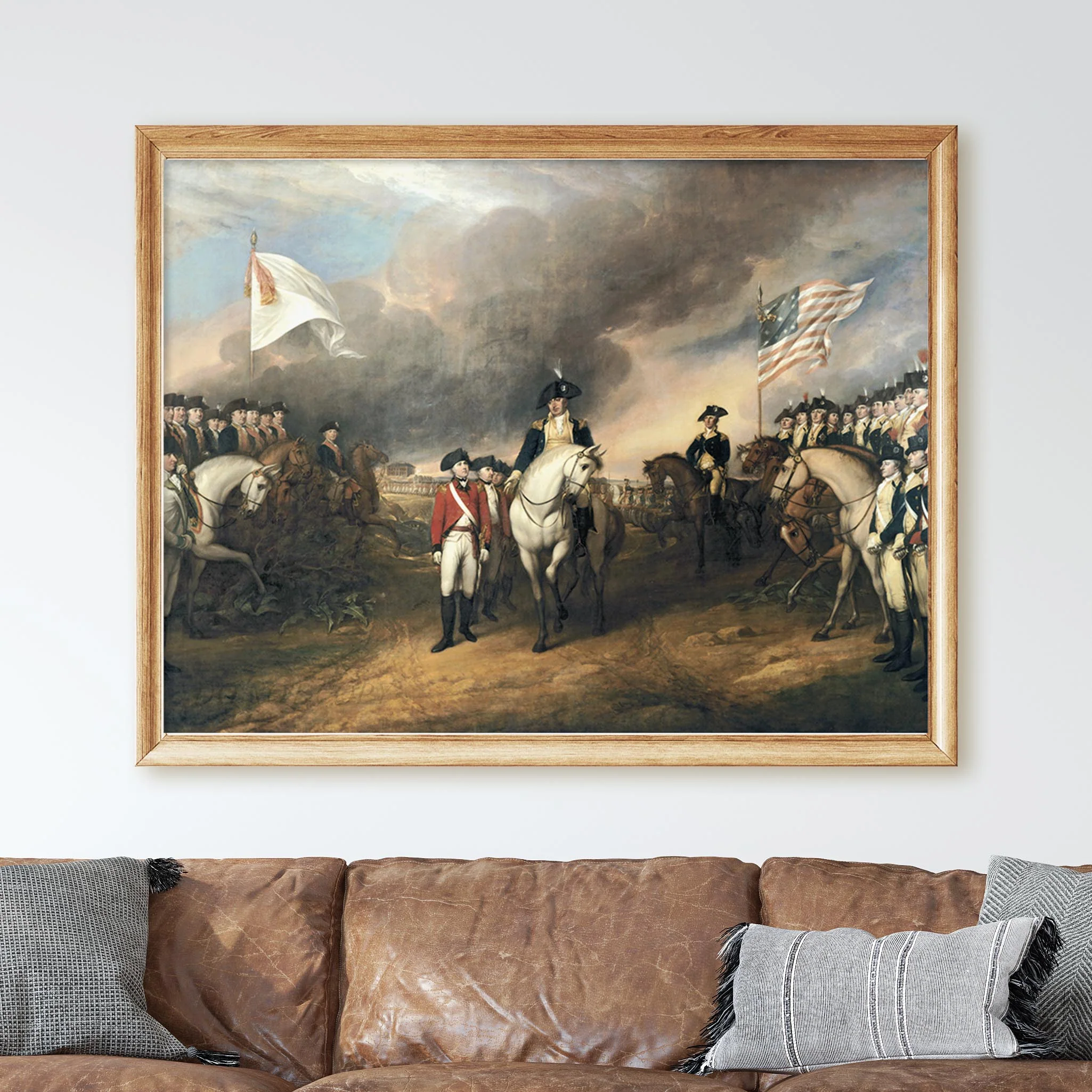 Surrender of Lord Cornwallis by John Trumbull - Image 2