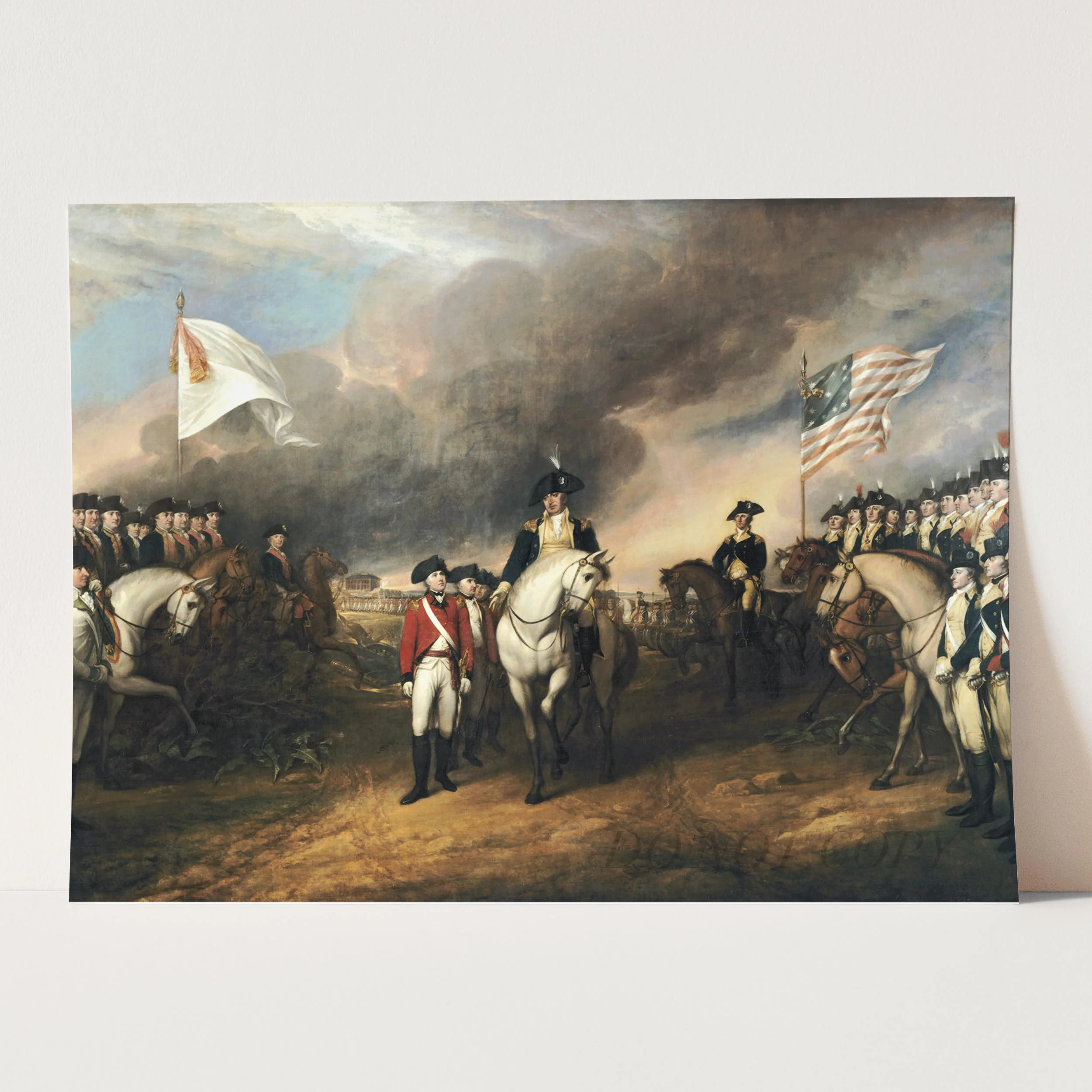 Surrender of Lord Cornwallis by John Trumbull - Image 3