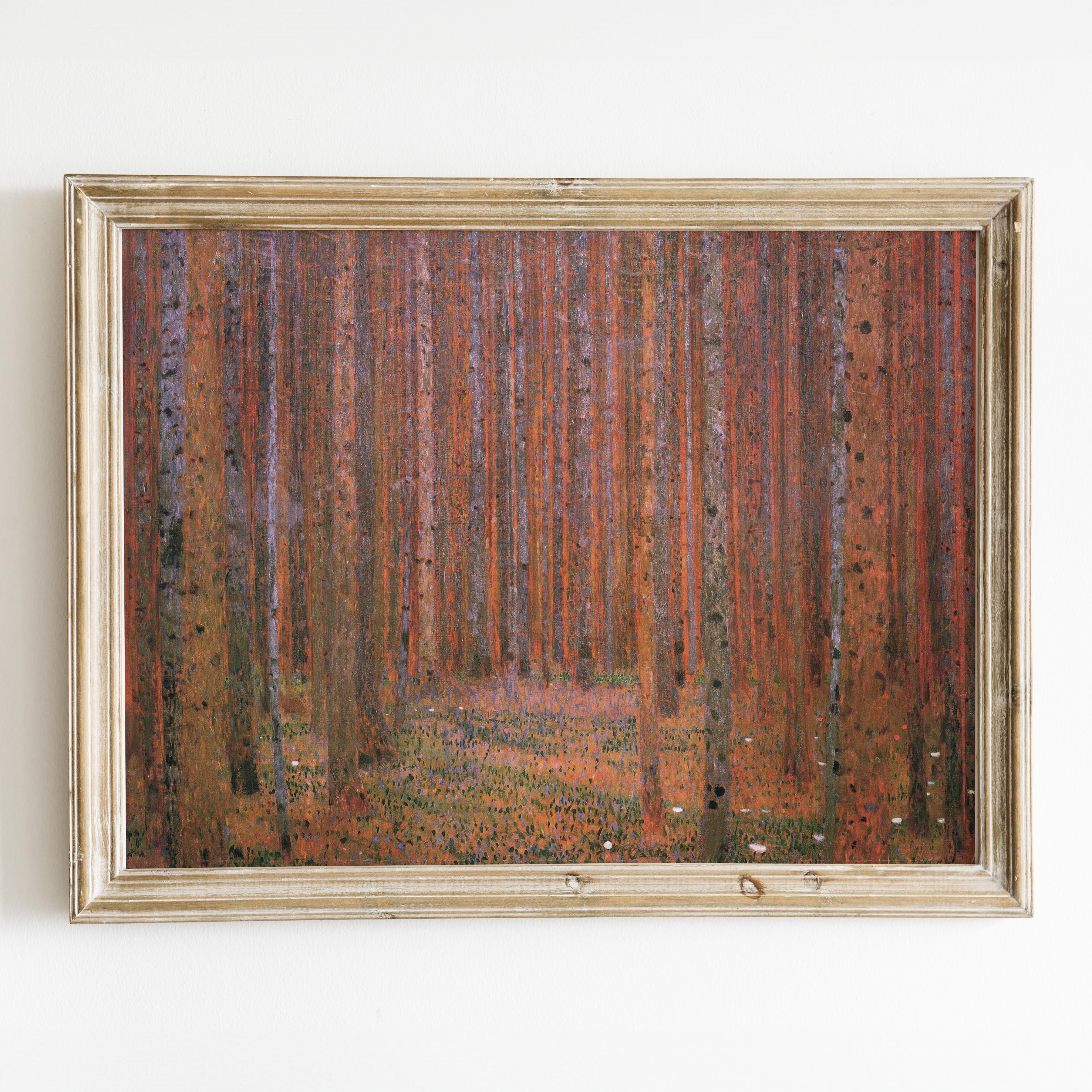 Tannenwald Fir Forest by Gustav Klimt