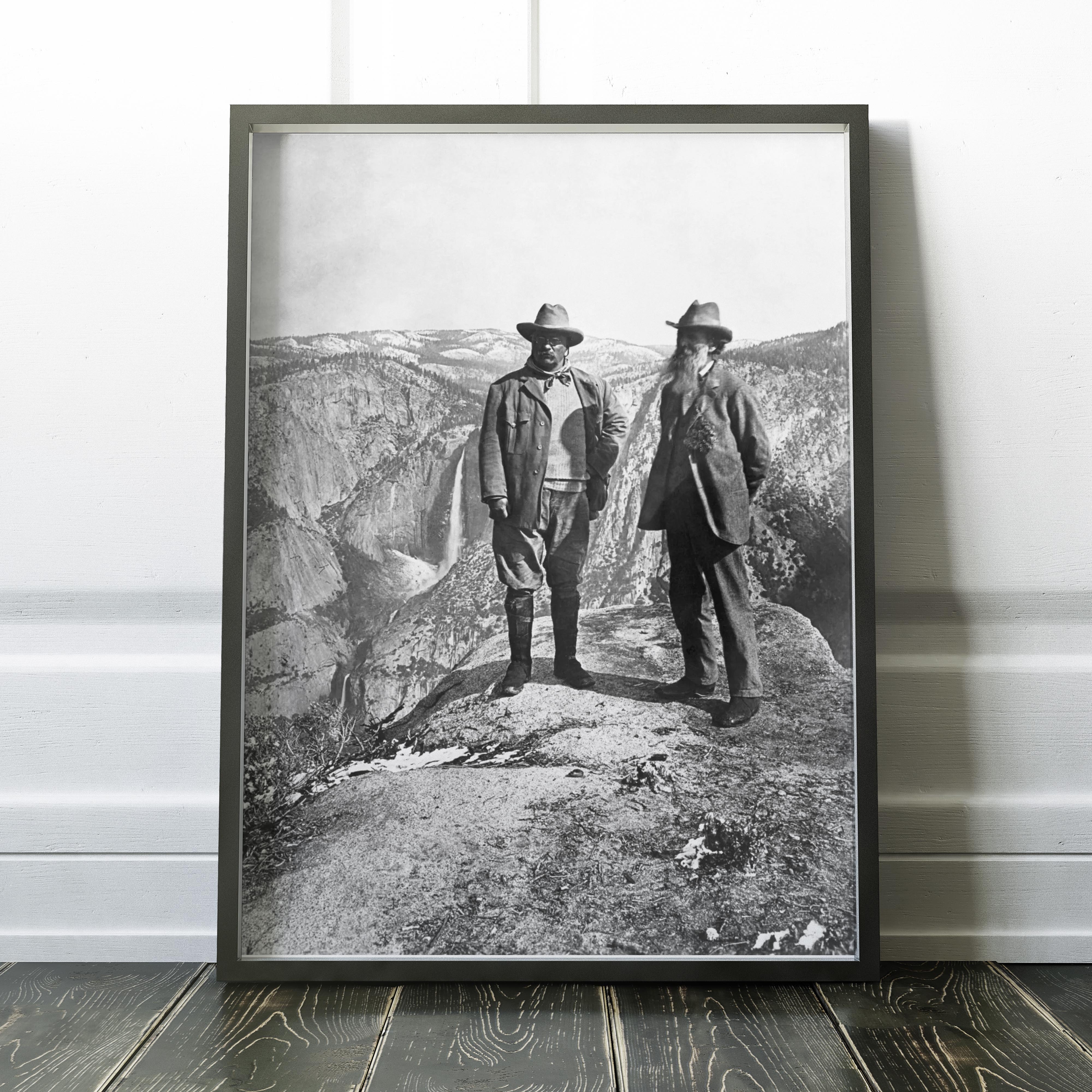 Teddy Roosevelt & John Muir In Yosemite - Image 2