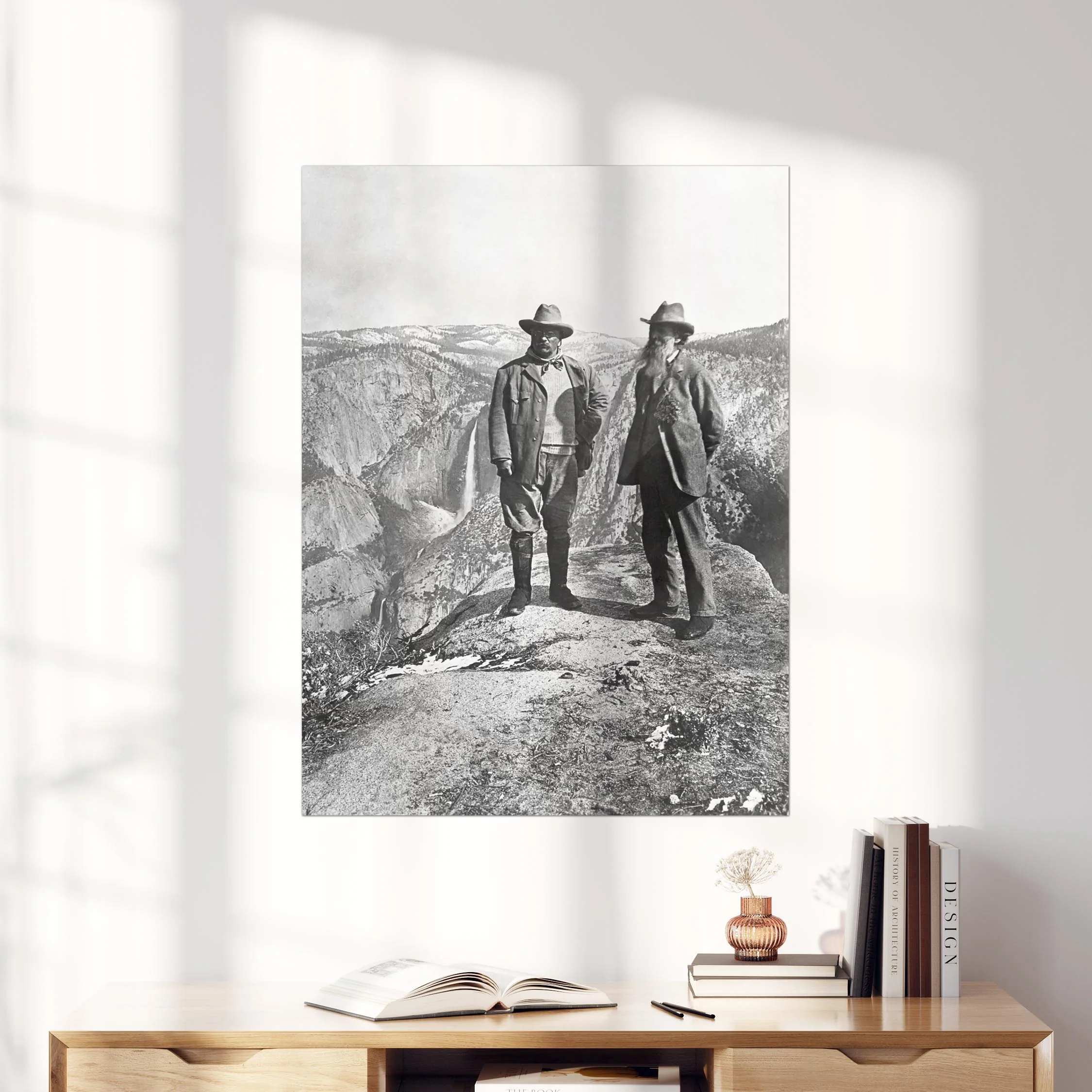 Teddy Roosevelt & John Muir In Yosemite - Image 3