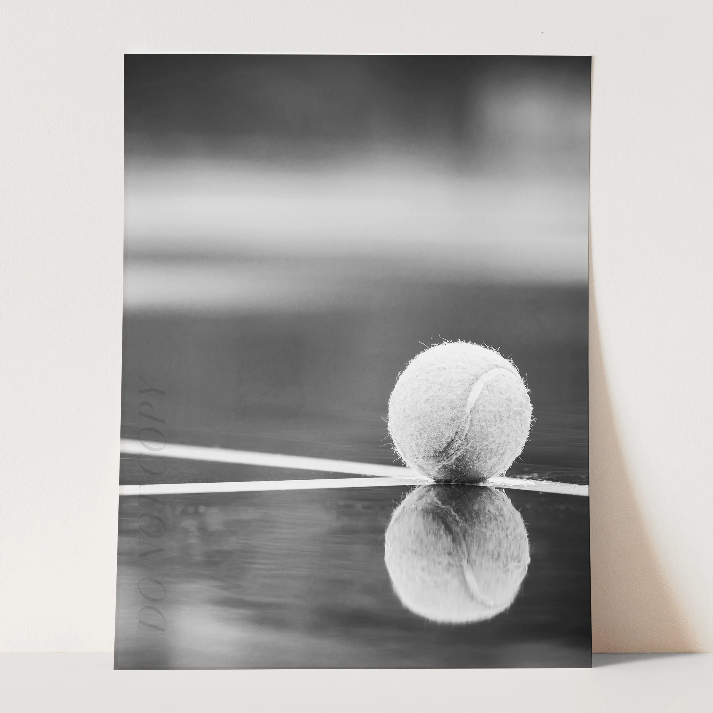Tennis Ball On Tennis Court - Image 3