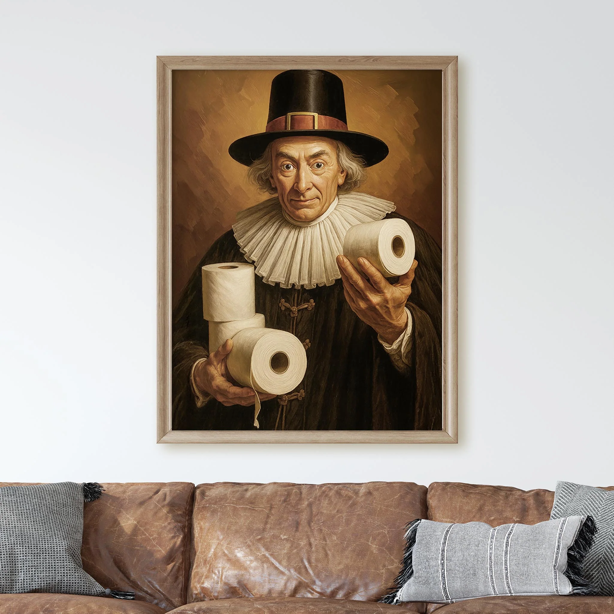 Thanksgiving Pilgrim Toilet Paper - Image 2