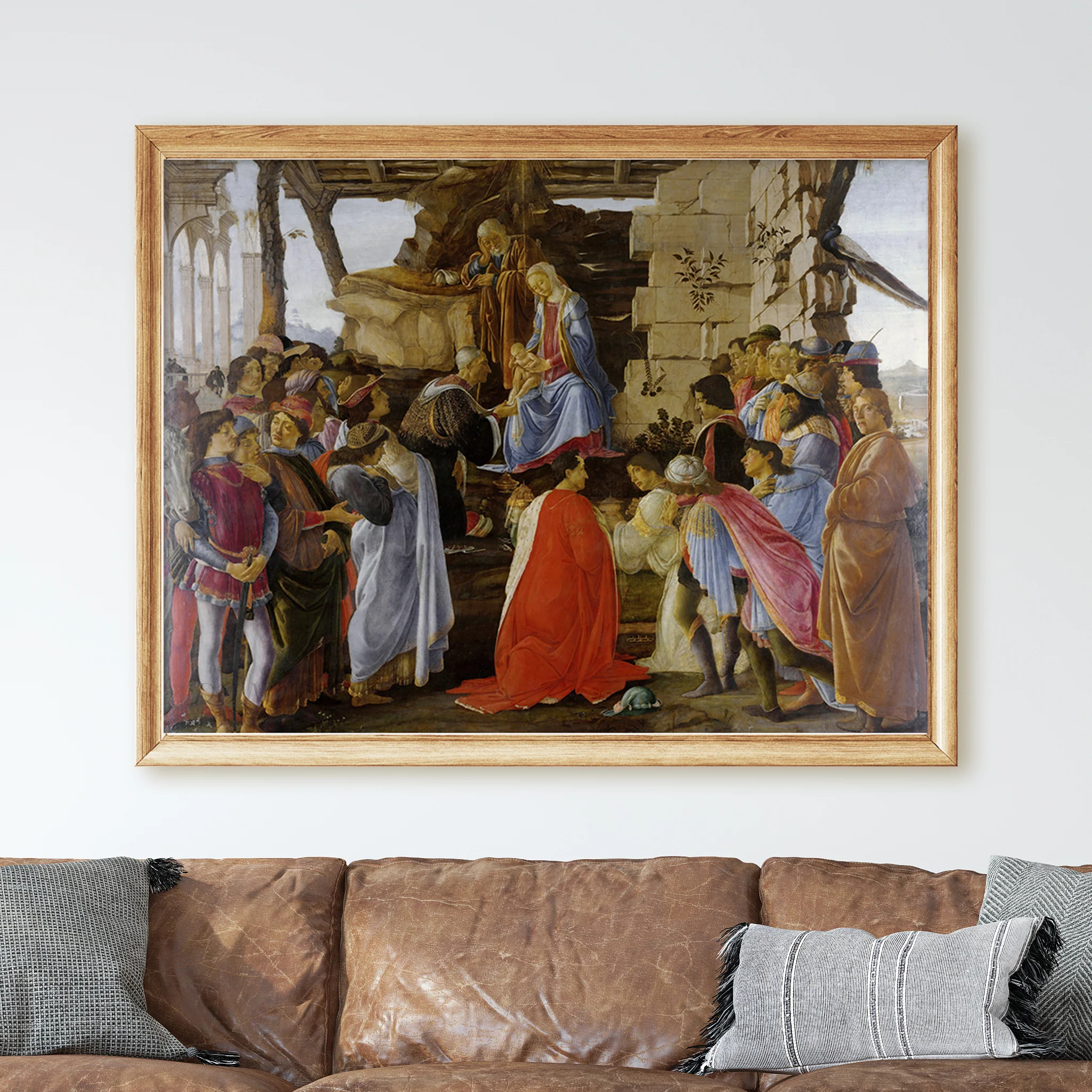 The Adoration of the Magi by Sandro Botticelli - Image 2