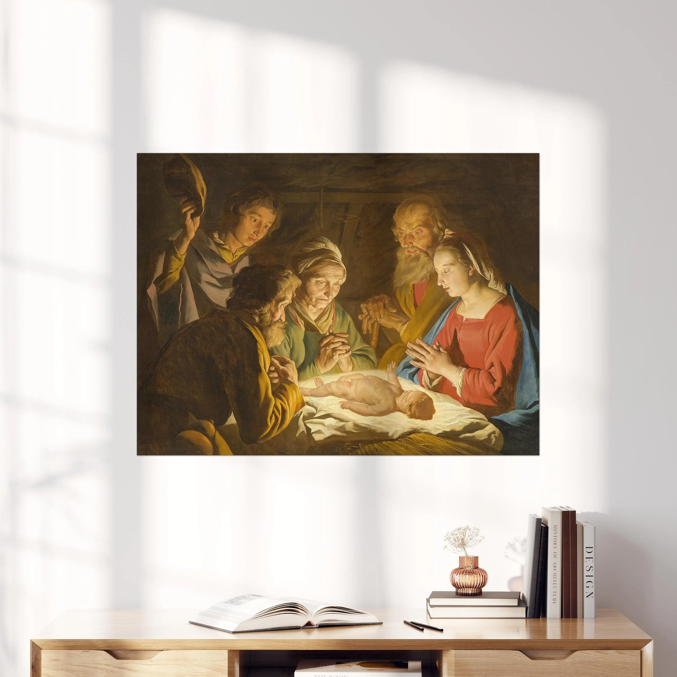 The Adoration of the Shepherds - Image 4