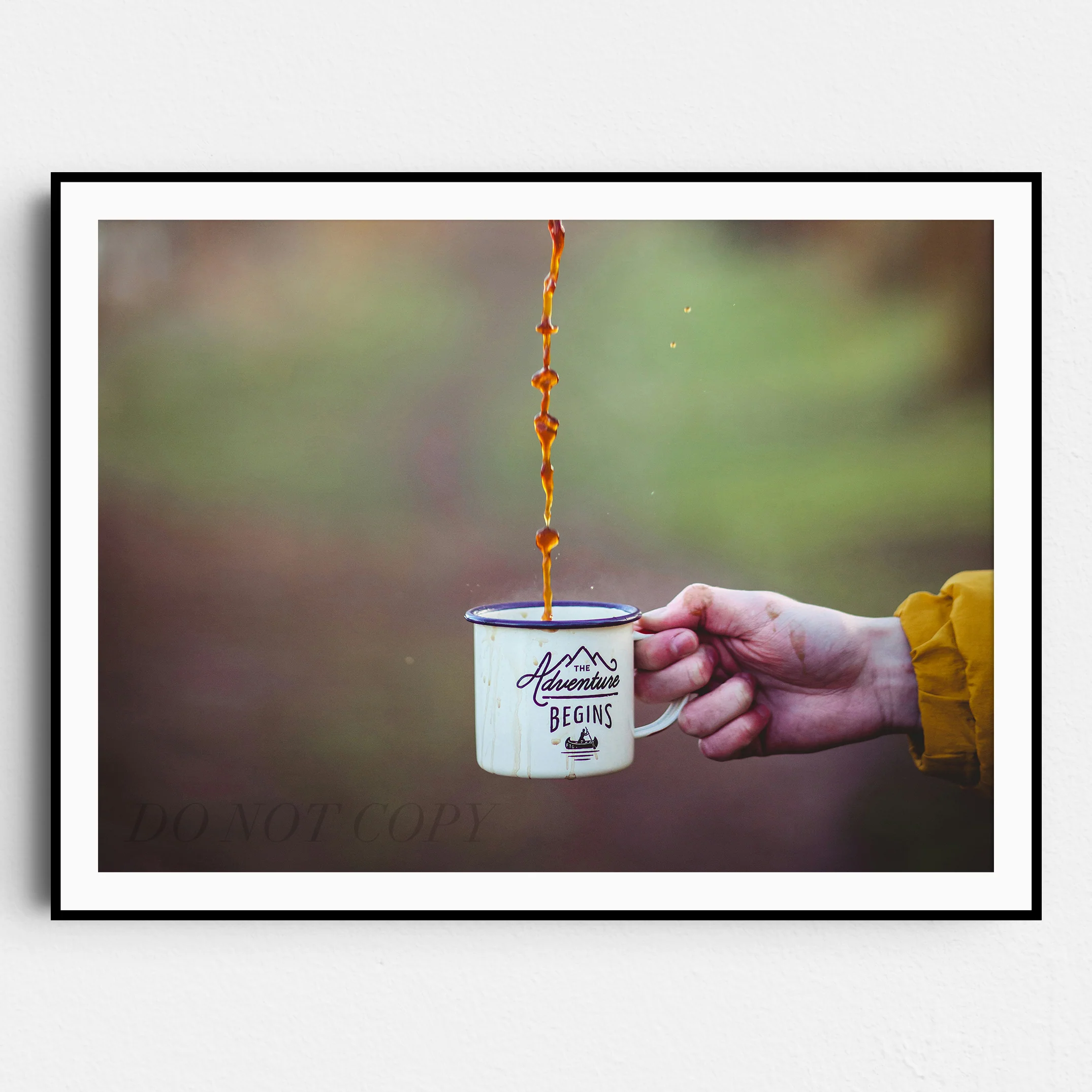 The Adventure Begins - Pouring Coffee