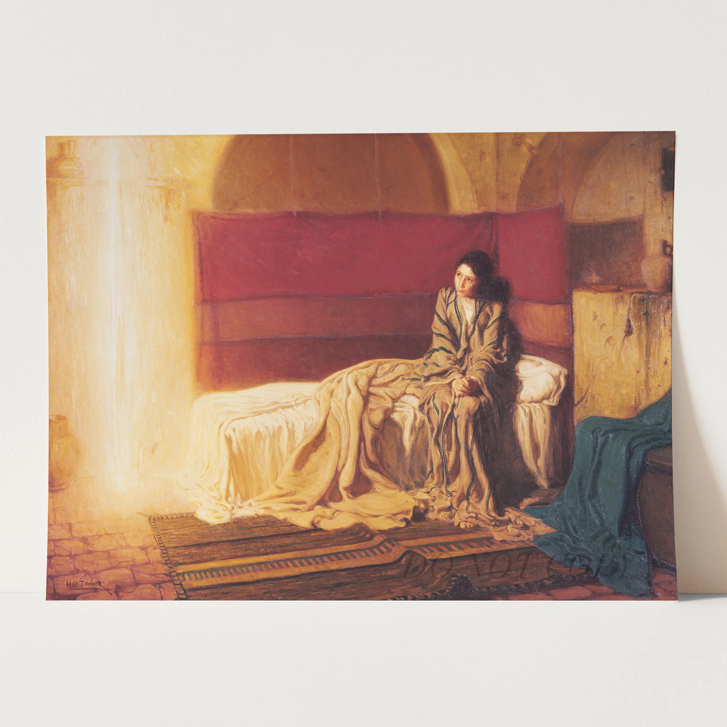 The Annunciation (1898) by Henry Ossawa - Image 3