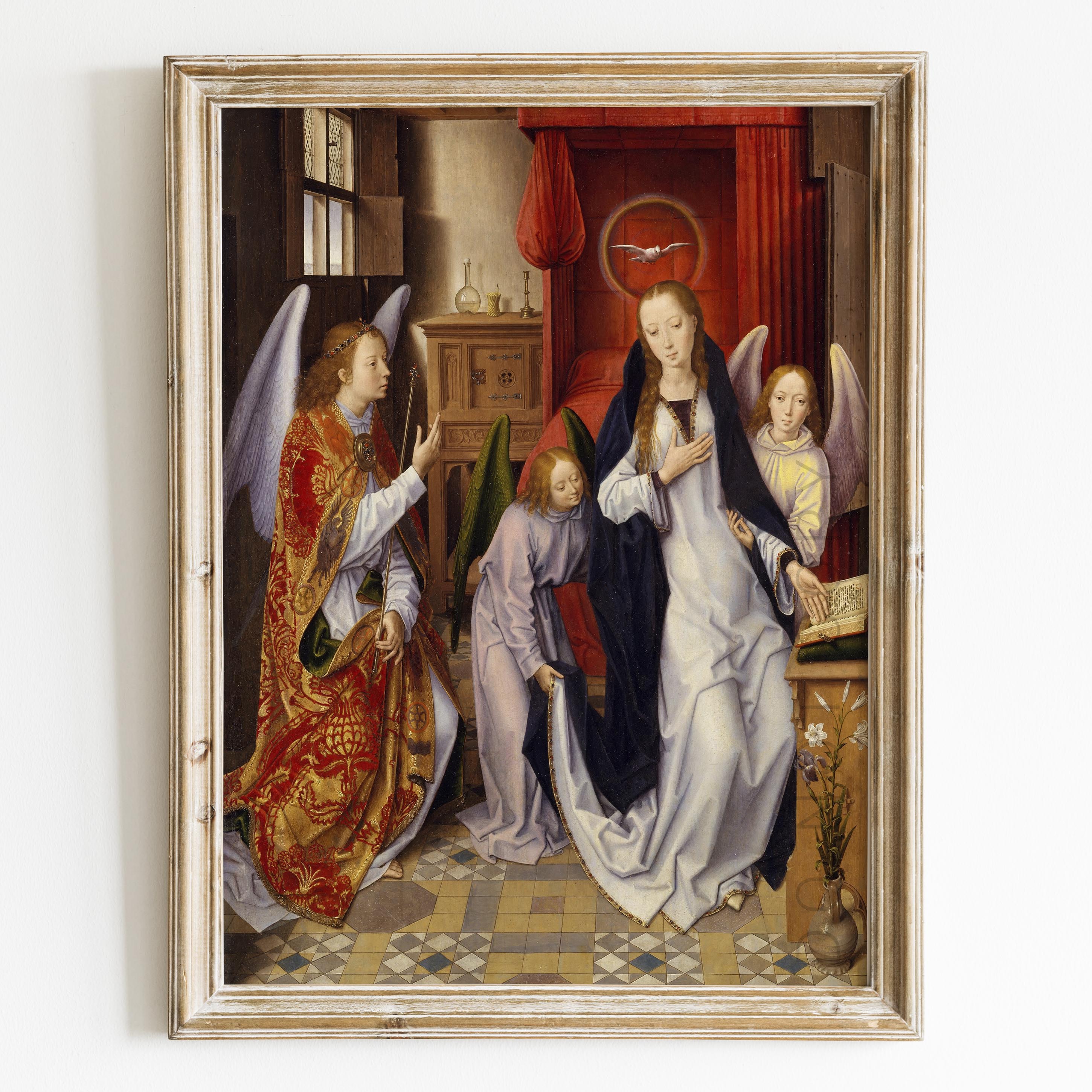 The Annunciation by Hans Memling