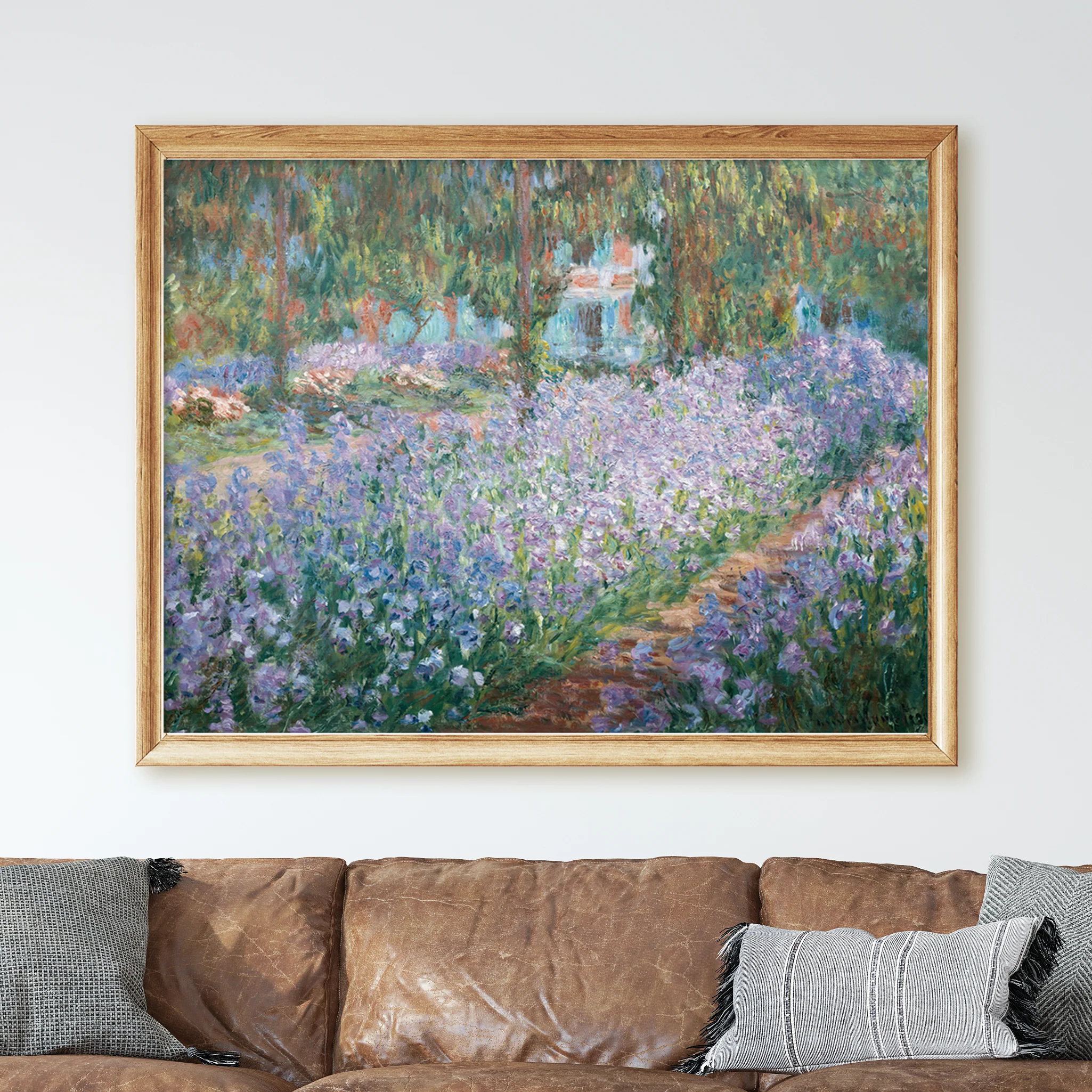 The Artists Garden at Giverny, 1900 by Claude Monet - Image 2