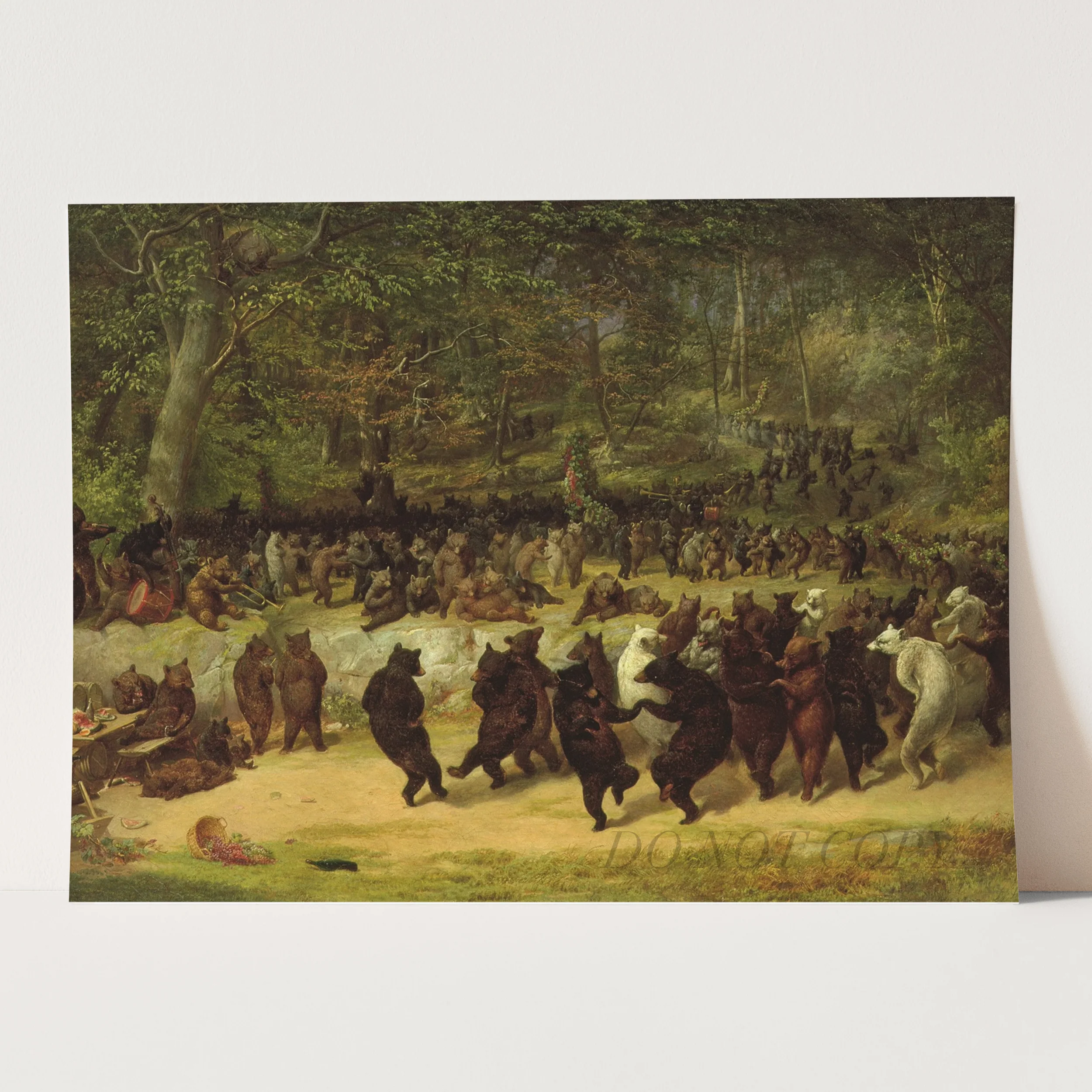 The Bear Dance by William Holbrook Beard - Image 3