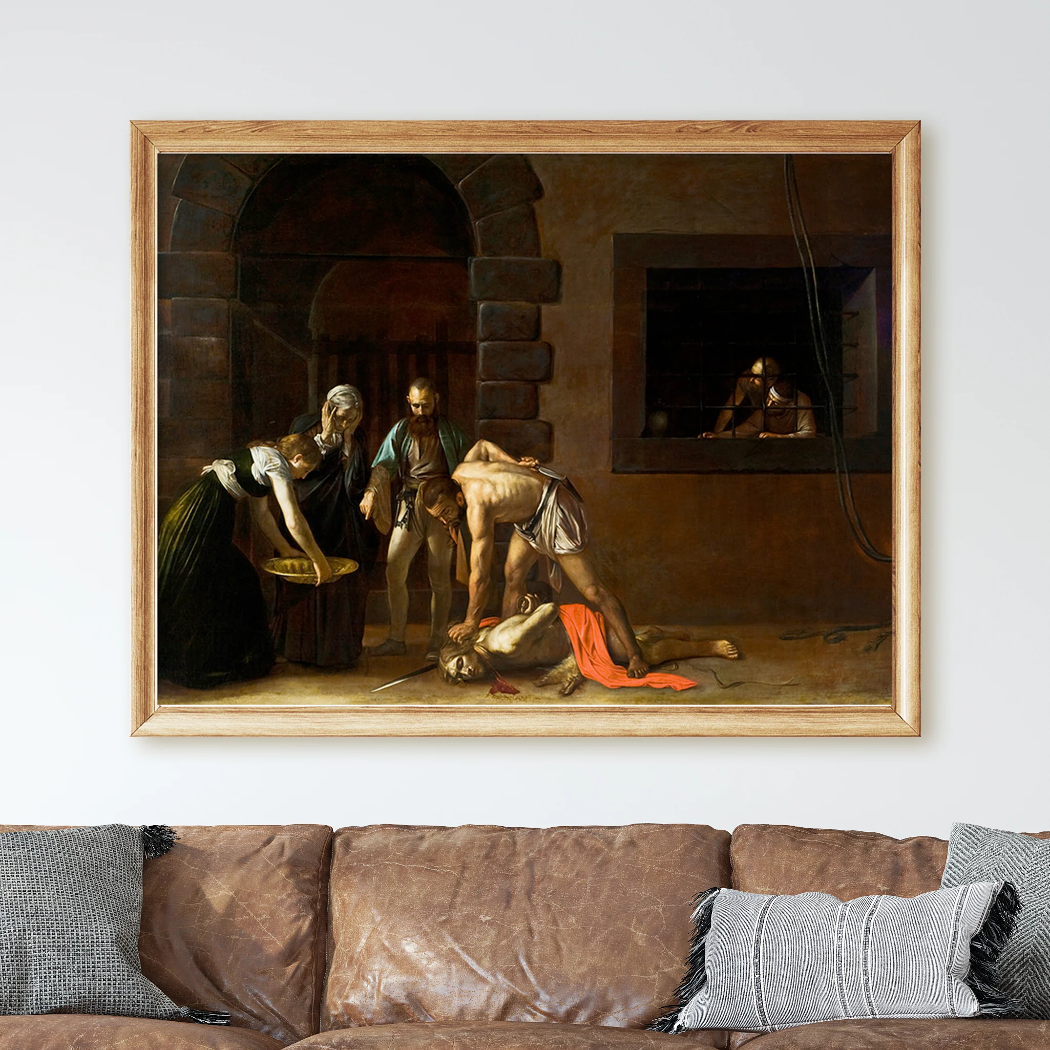 The Beheading of St John the Baptist by Caravaggio - Image 2