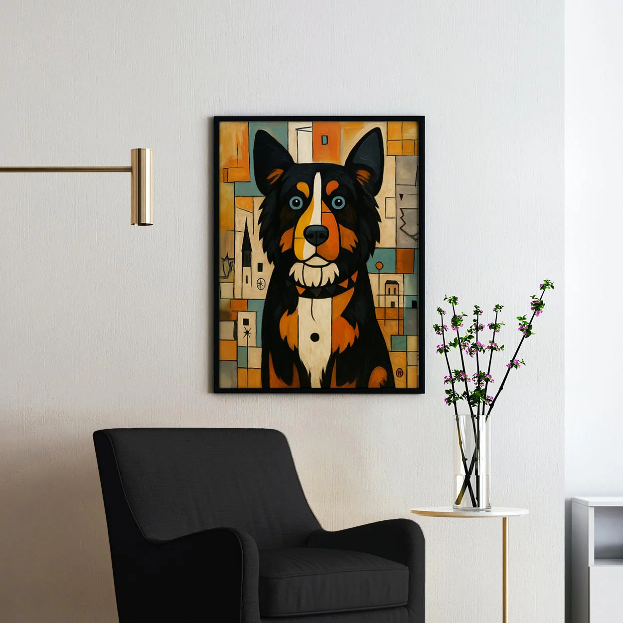 The Bernese Mountain Picasso Dog - Image 2