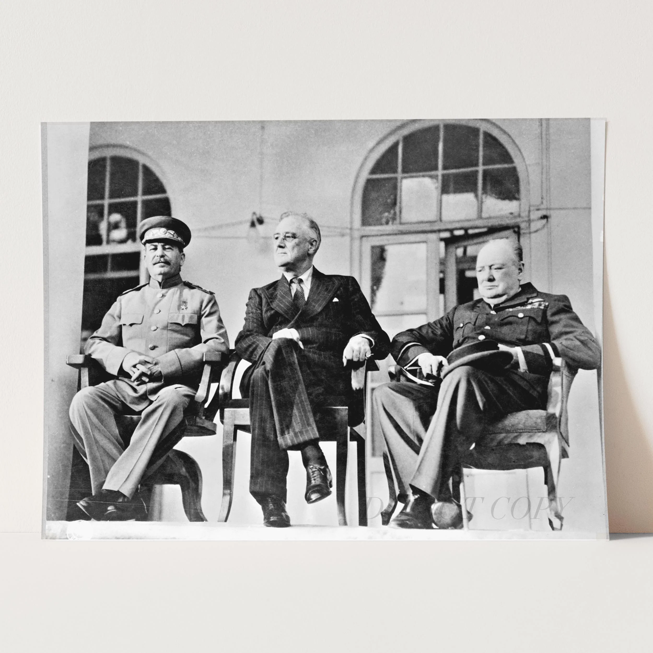 The Big Three - Stalin, FDR, Churchill - Image 5