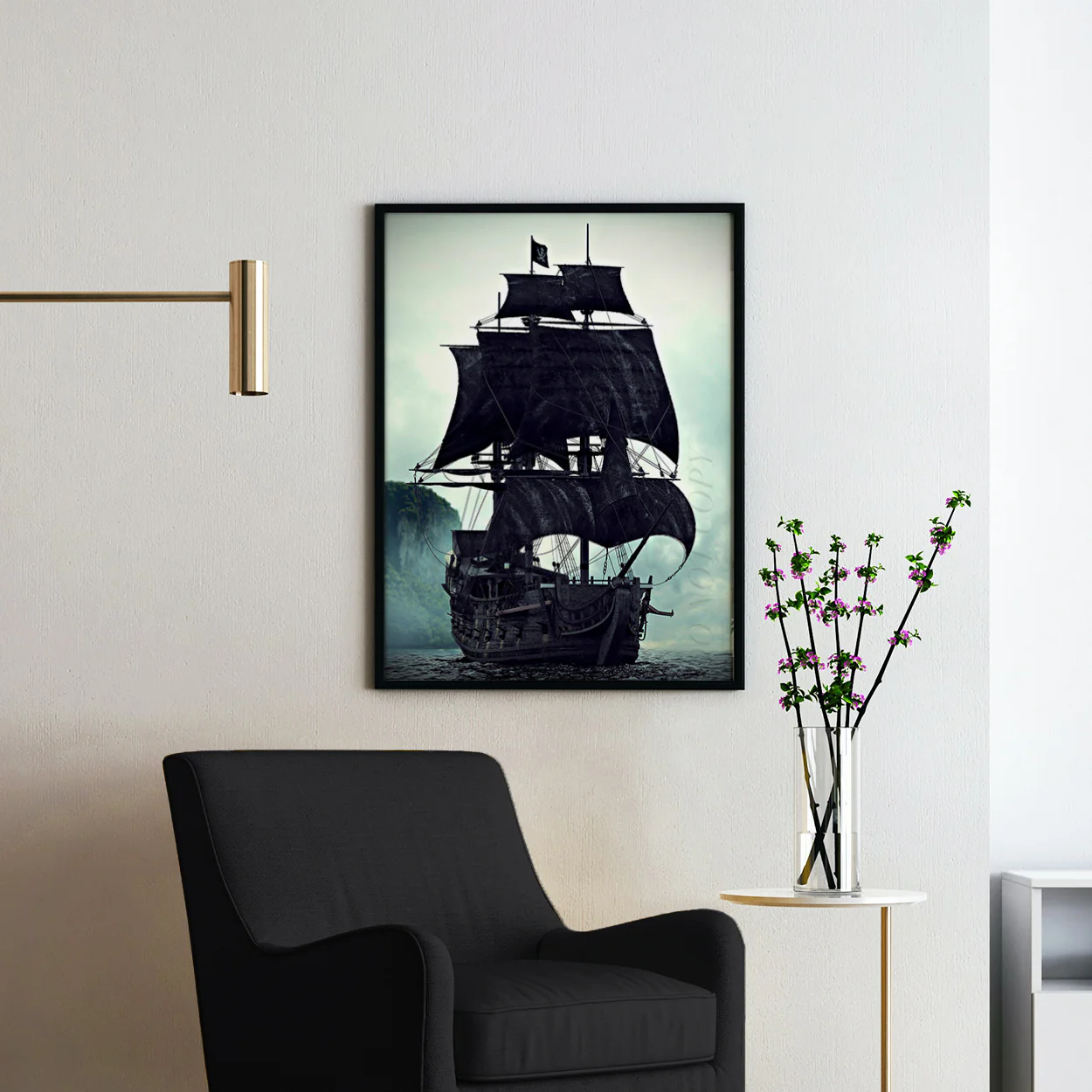 The Black Pearl Pirate Ship - Image 2