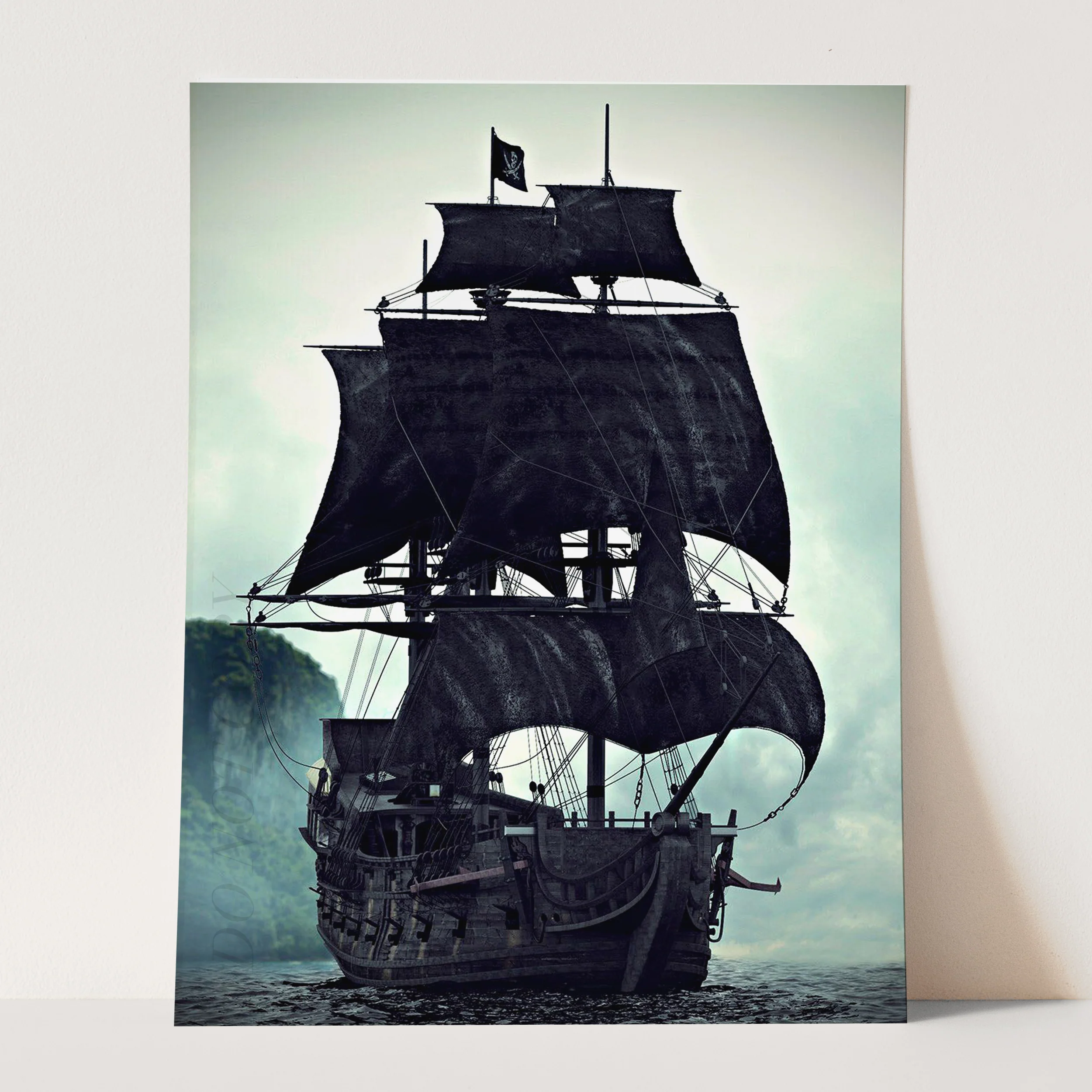 The Black Pearl Pirate Ship - Image 3