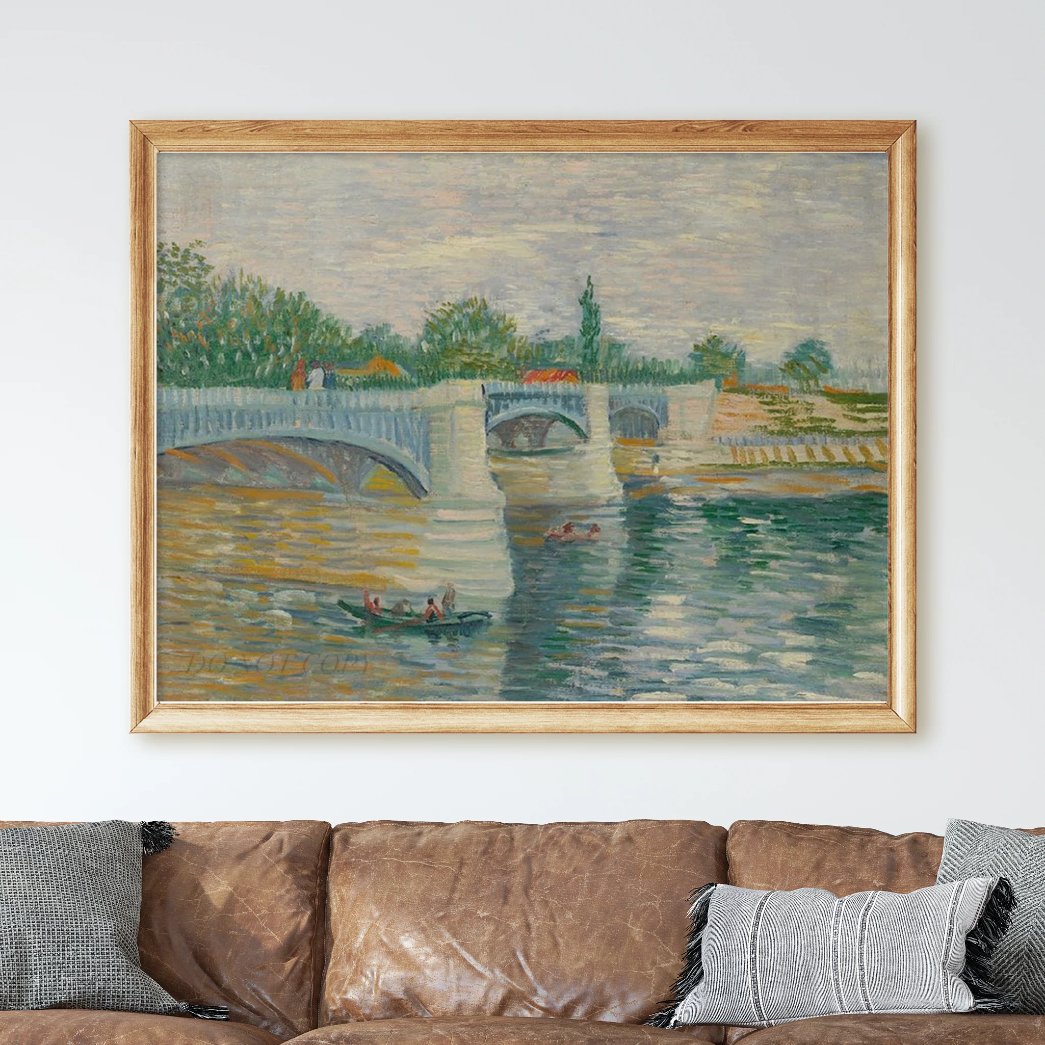 The Bridge at Courbevoie (1887) by Van Gogh - Image 2