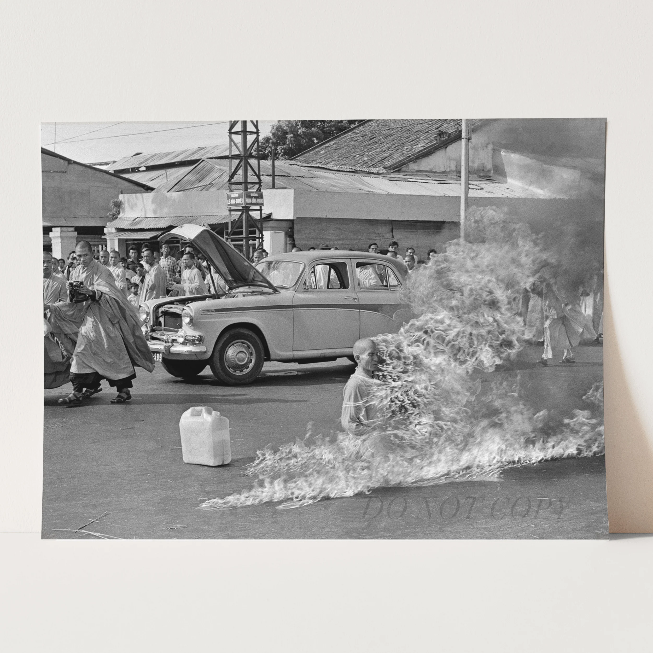 The Burning Monk 1963 Vietnam War - Image 3