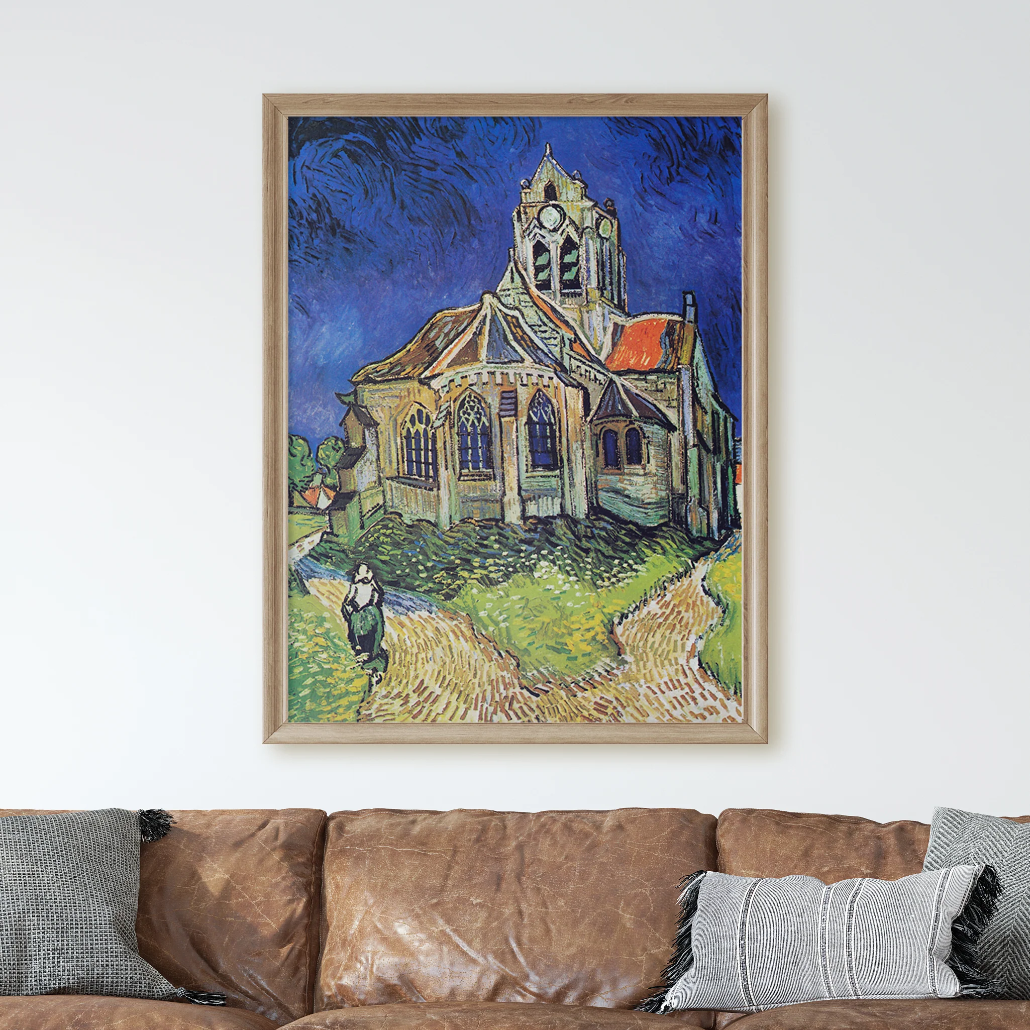 The Church at Auvers (1890) by Van Gogh - Image 2