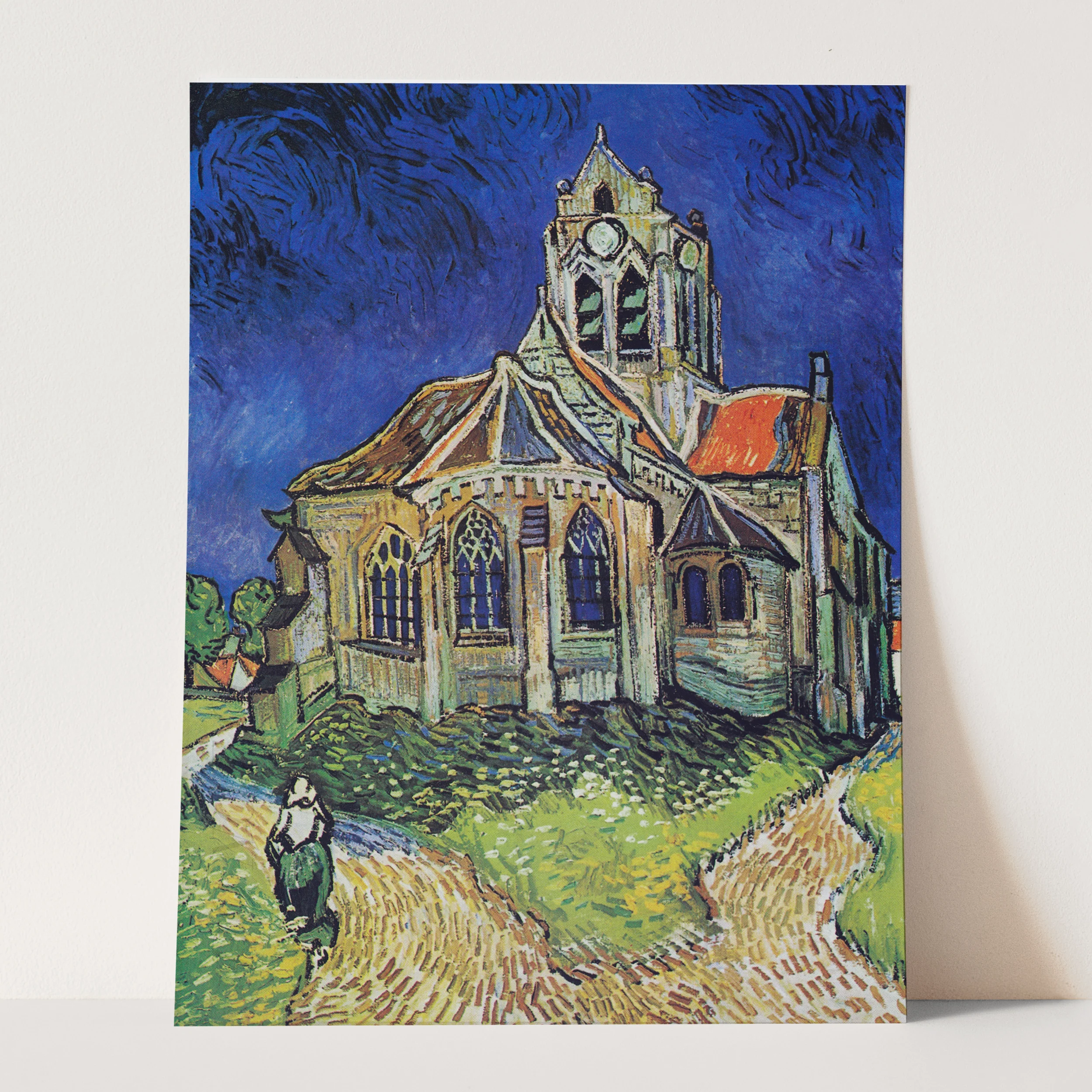 The Church at Auvers (1890) by Van Gogh - Image 3