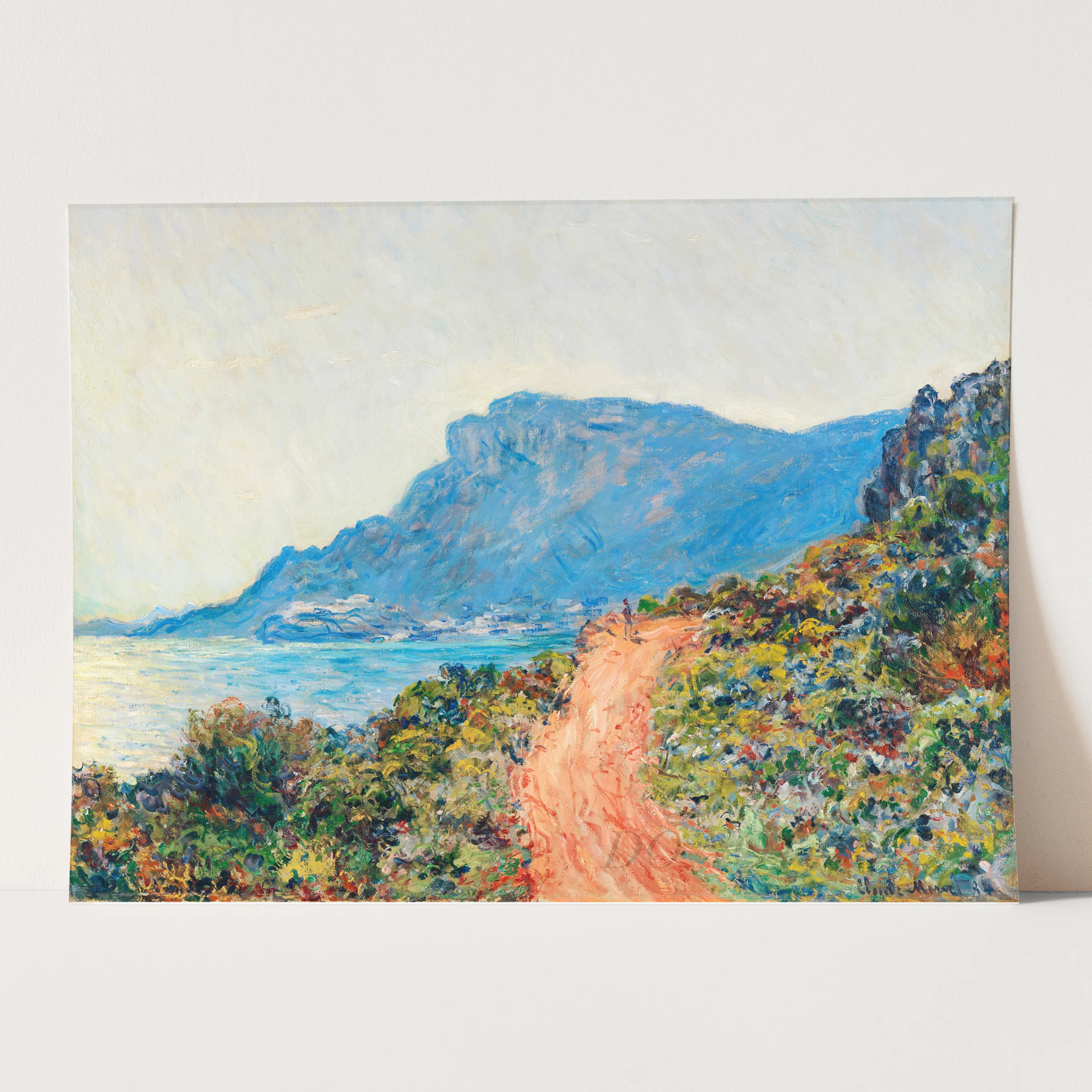 The Corniche near Monaco (1884) by Claude Monet - Image 3