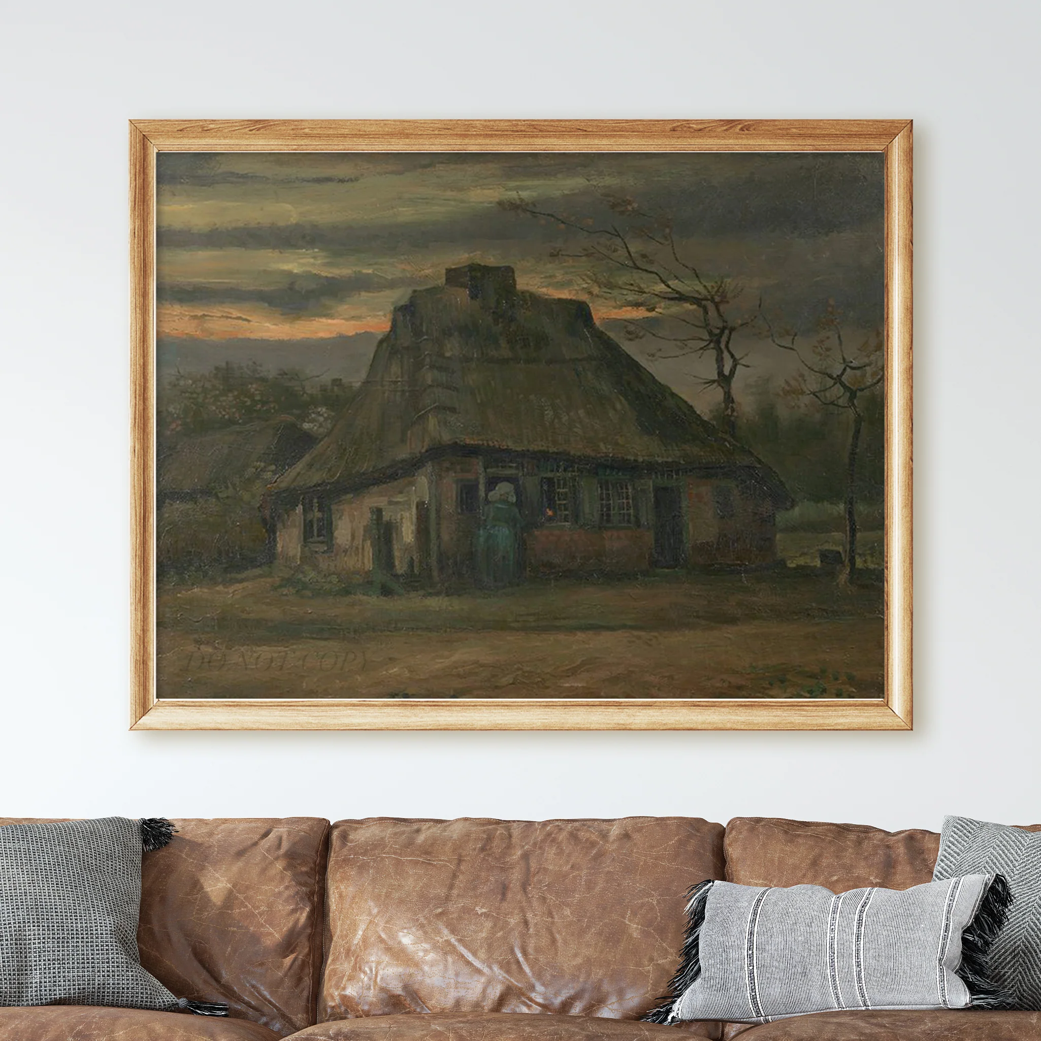 The Cottage (1885) by Van Gogh - Image 2