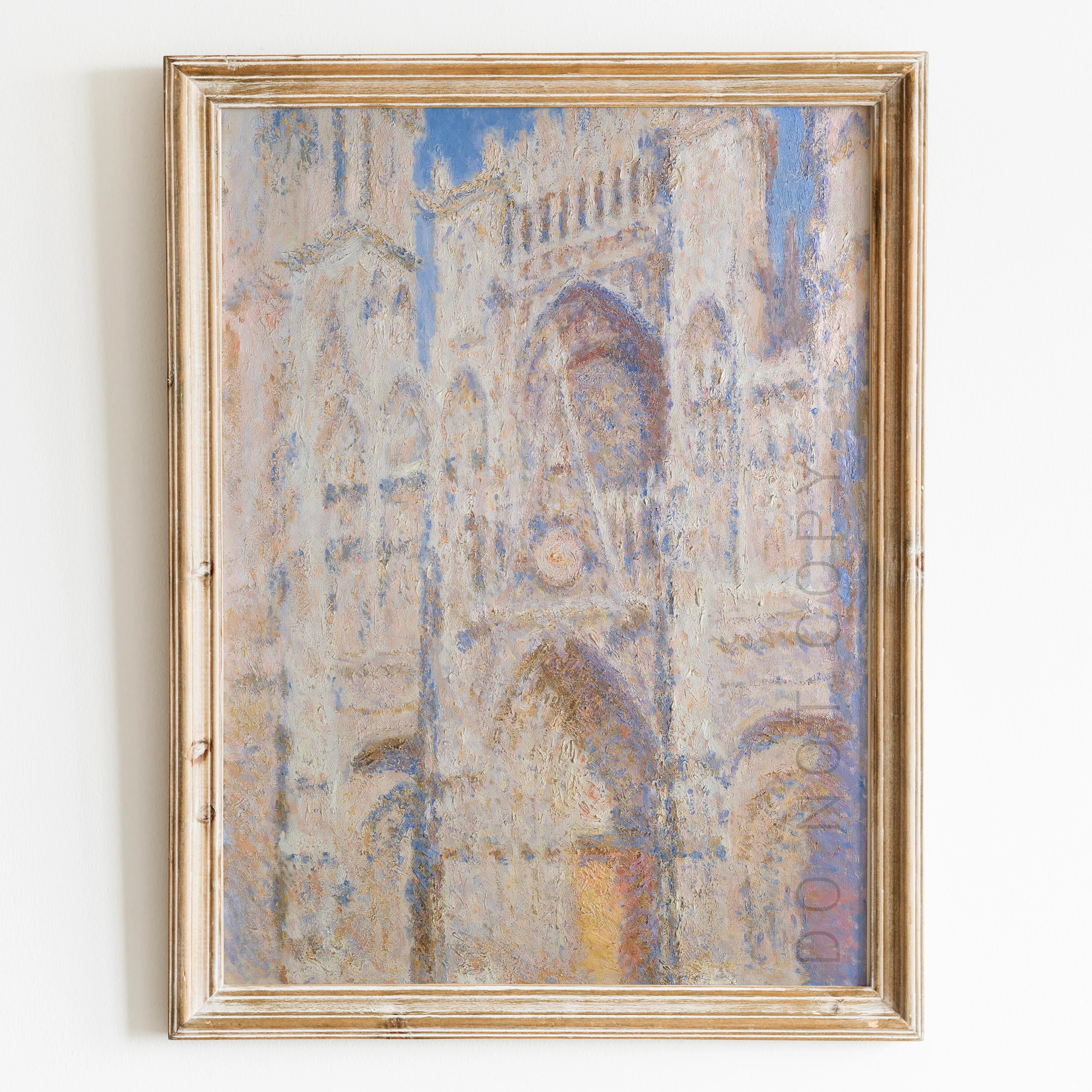 The Cour d'Albane (1892) by Claude Monet