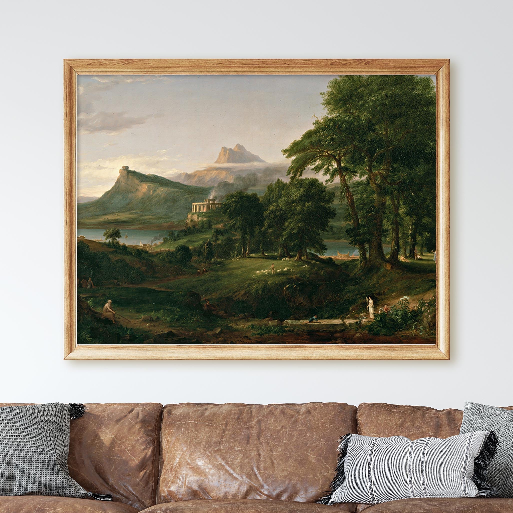 The Course of Empire - The Arcadian or Pastoral State - Image 2